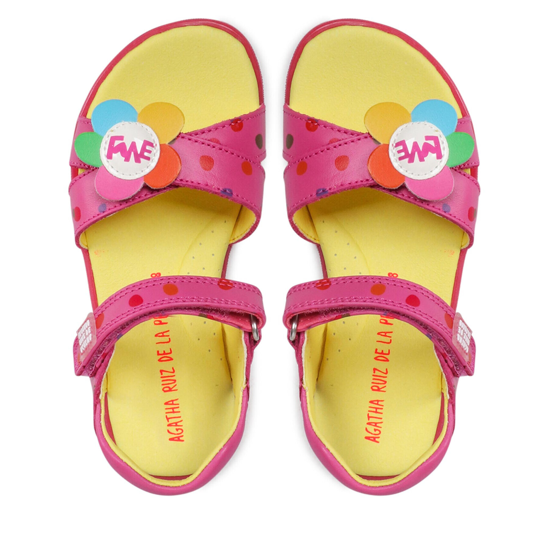 Agatha Ruiz de la Prada Сандали 222935 A S Розов - Pepit.bg