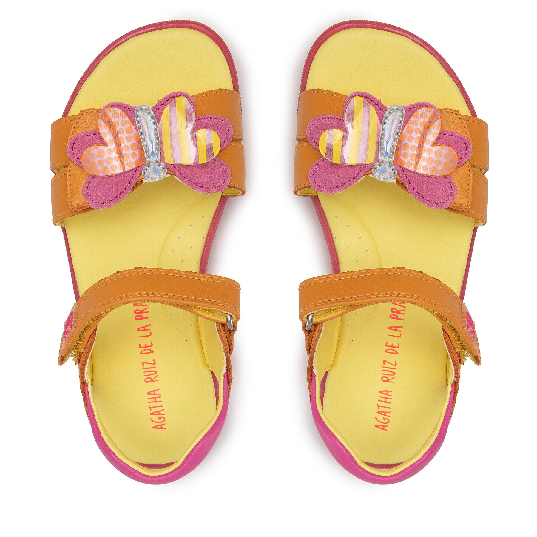 Agatha Ruiz de la Prada Сандали 222935-B S Оранжев - Pepit.bg