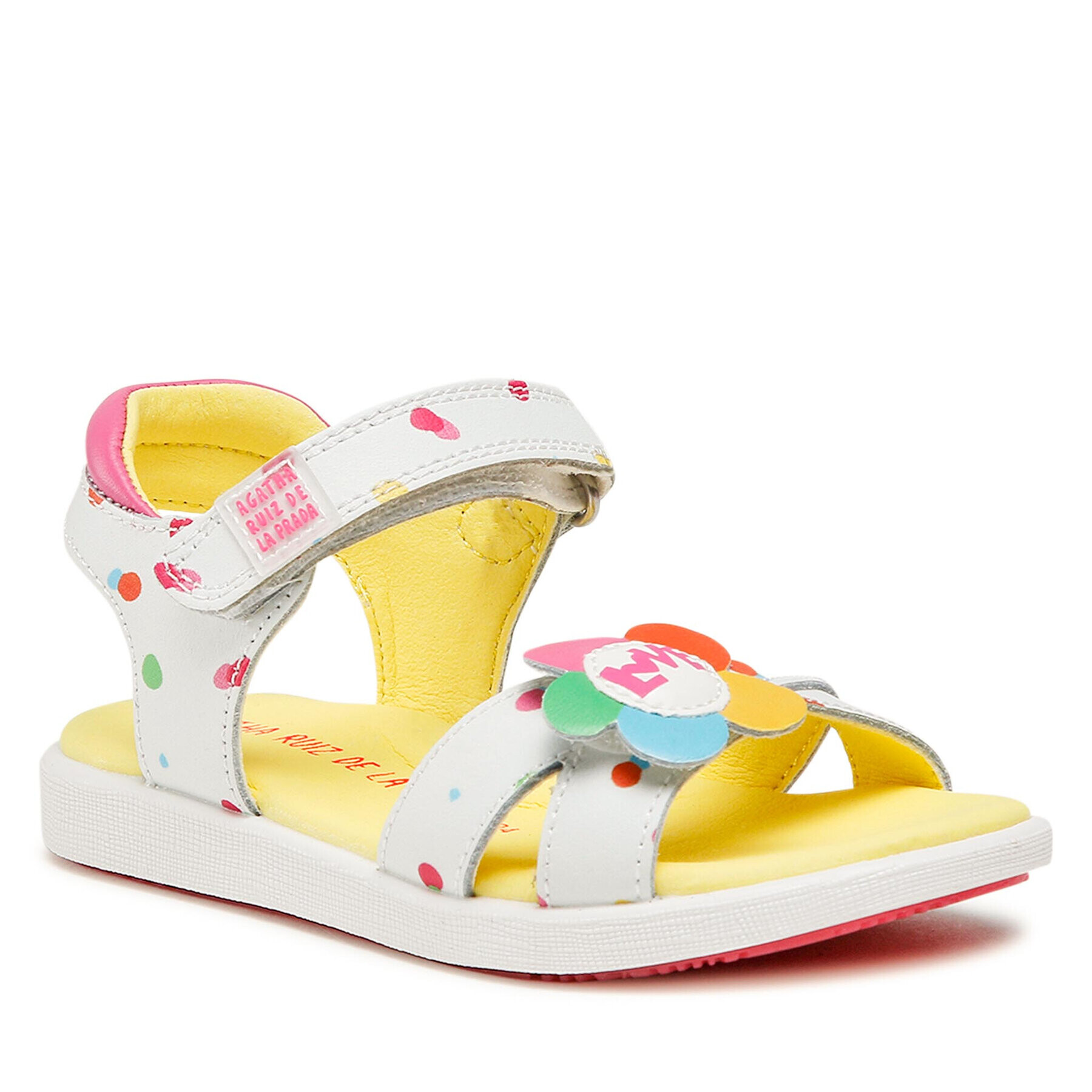 Agatha Ruiz de la Prada Сандали 222935 C M Бял - Pepit.bg