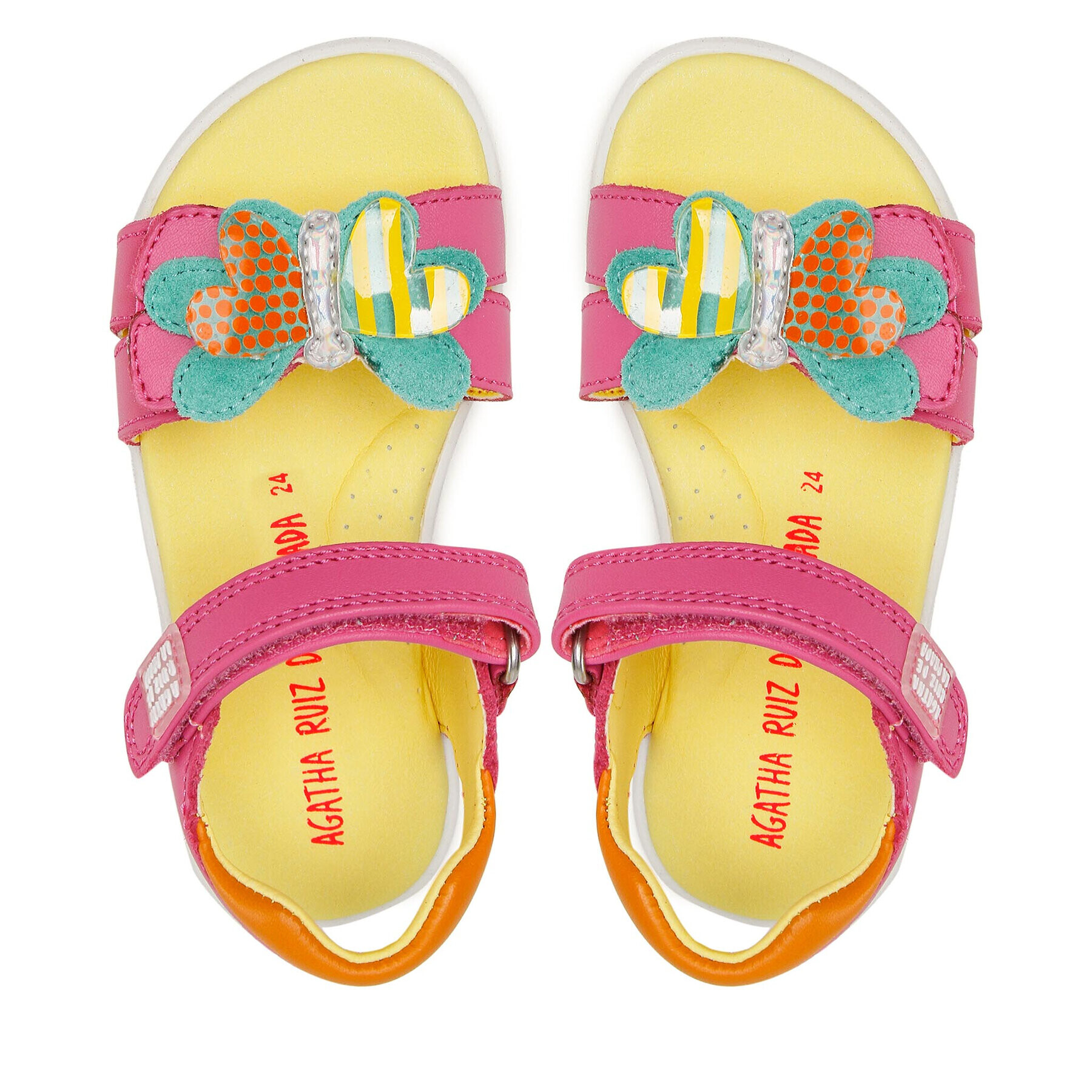 Agatha Ruiz de la Prada Сандали 222936 A M Розов - Pepit.bg