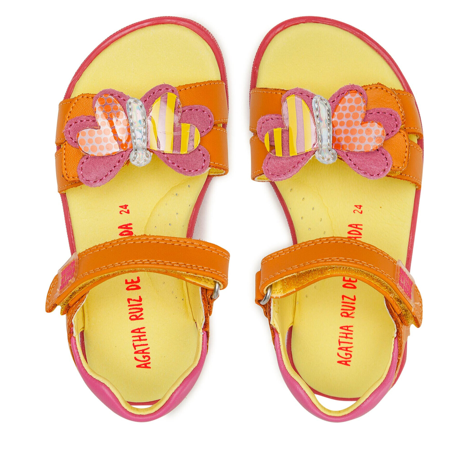 Agatha Ruiz de la Prada Сандали 222936-B Оранжев - Pepit.bg