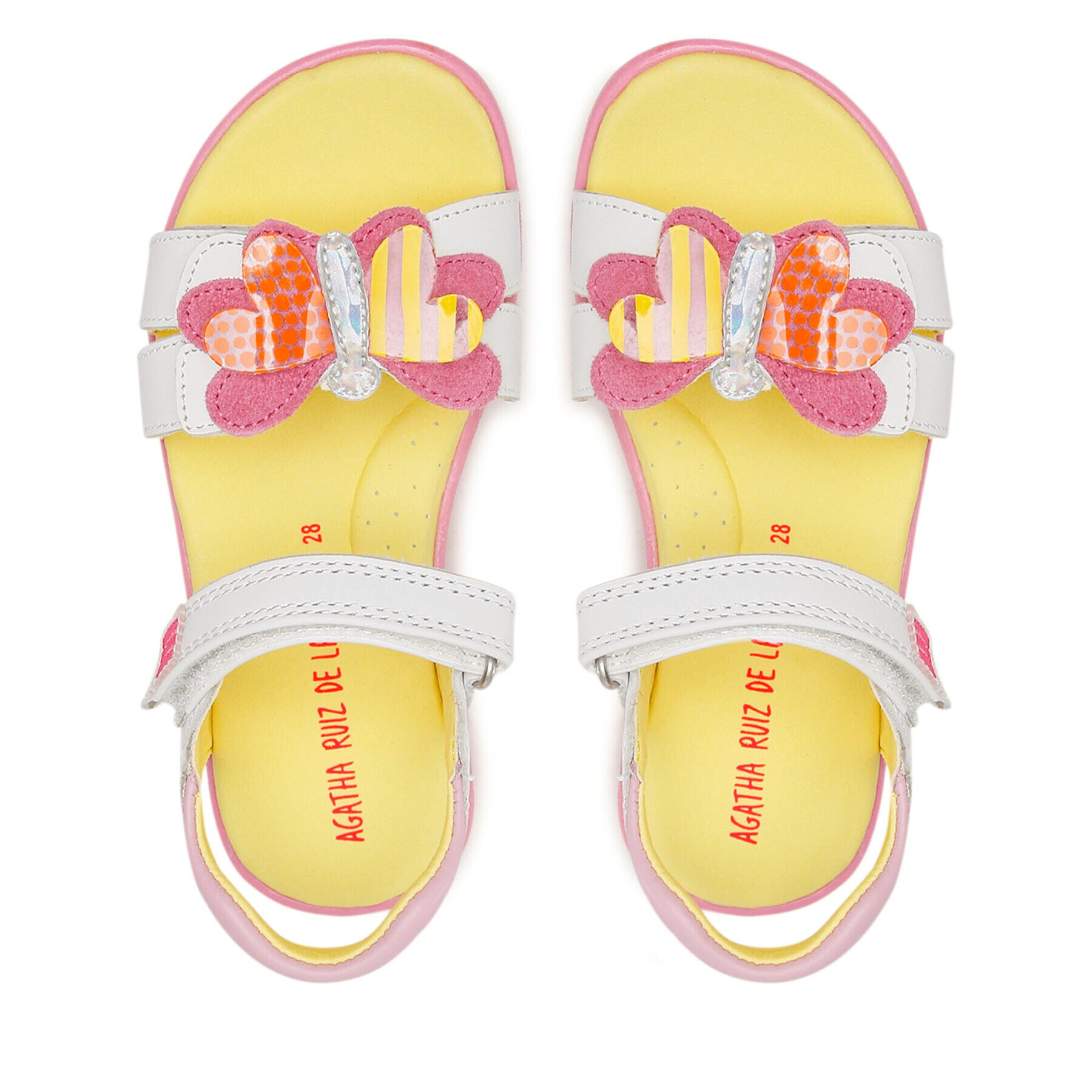 Agatha Ruiz de la Prada Сандали 222936-C S Бял - Pepit.bg