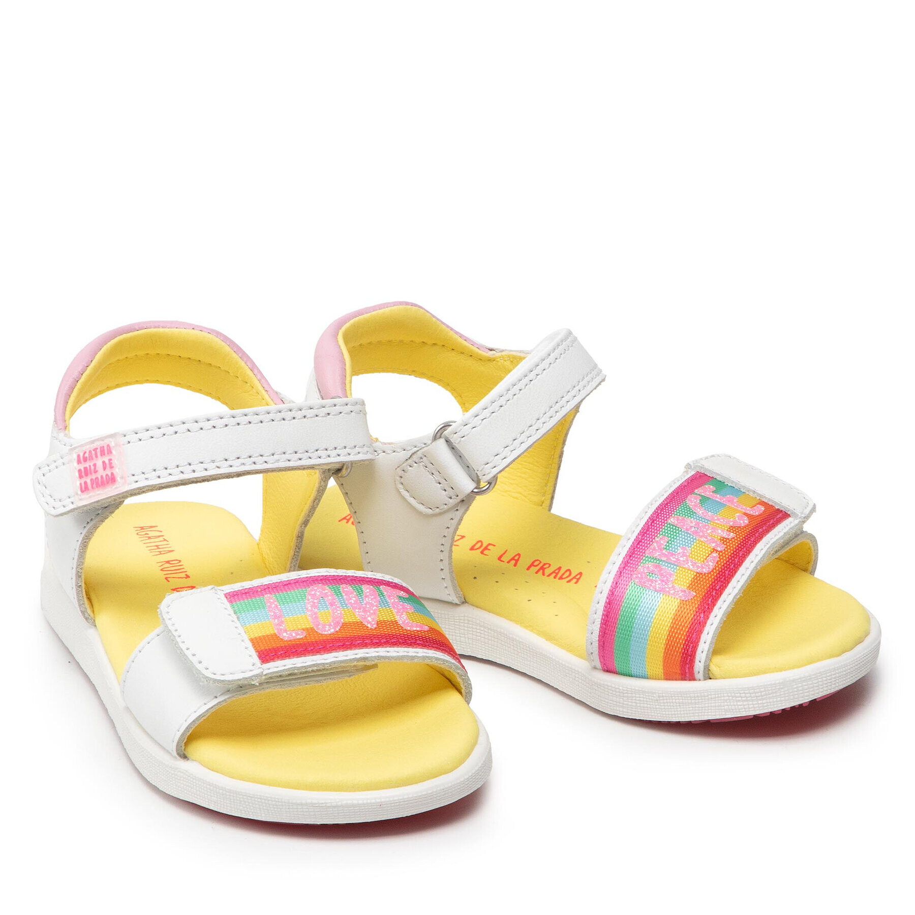Agatha Ruiz de la Prada Сандали 222937-B M Бял - Pepit.bg