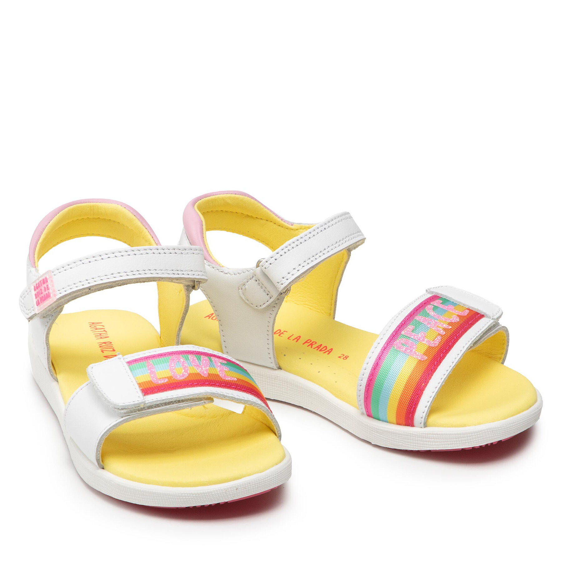 Agatha Ruiz de la Prada Сандали 222937-B S Бял - Pepit.bg