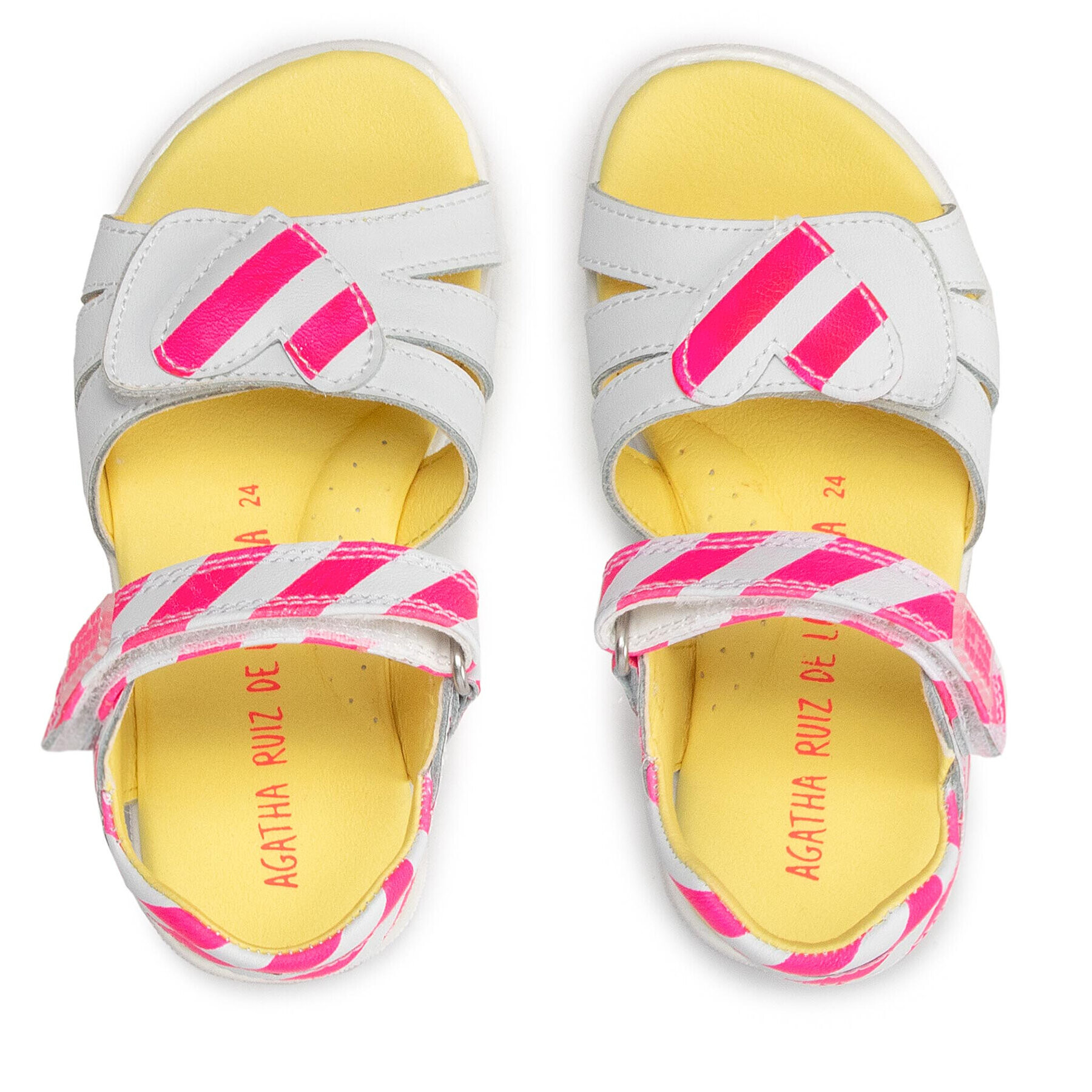 Agatha Ruiz de la Prada Сандали 222939-B Бял - Pepit.bg