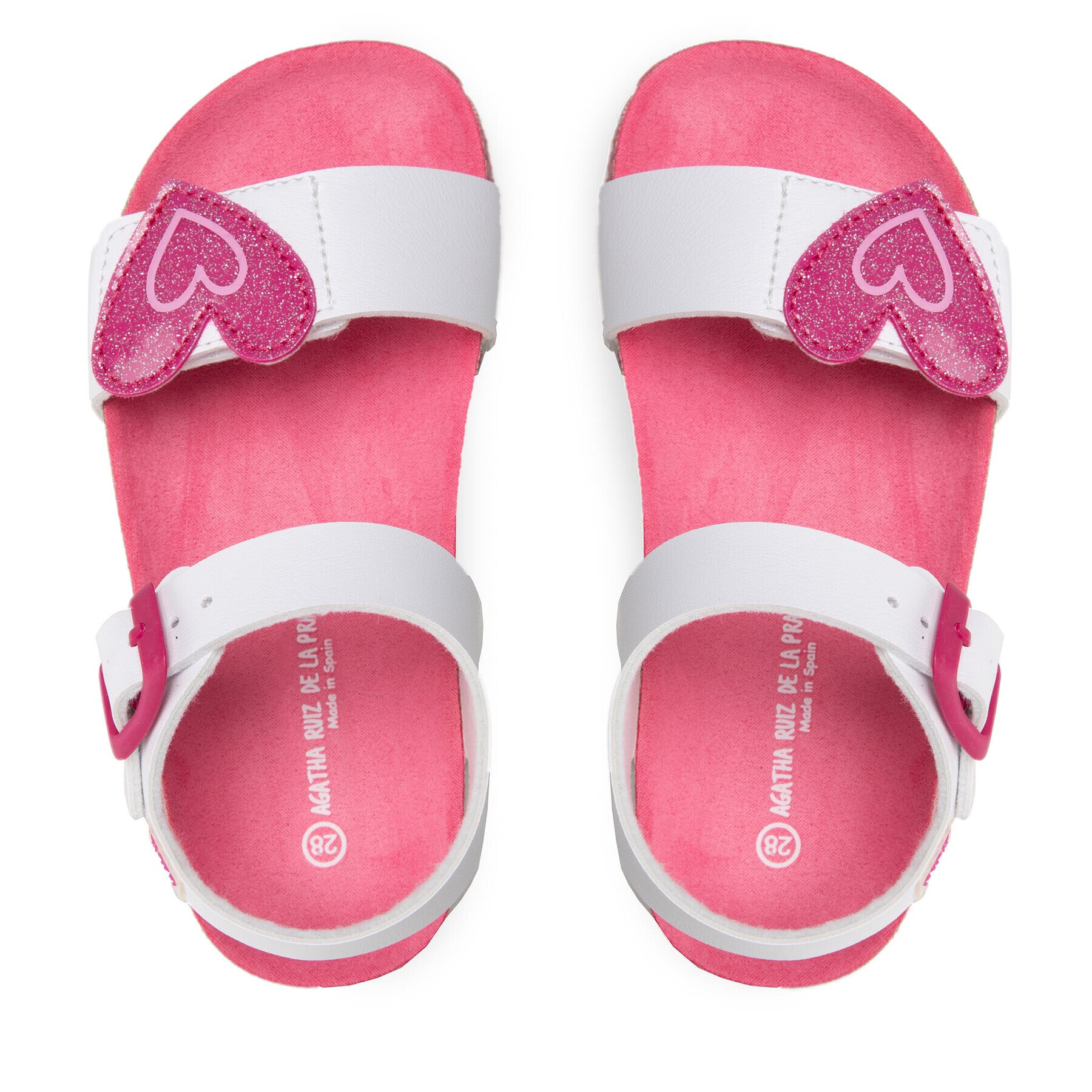 Agatha Ruiz de la Prada Сандали 222951-B D Бял - Pepit.bg