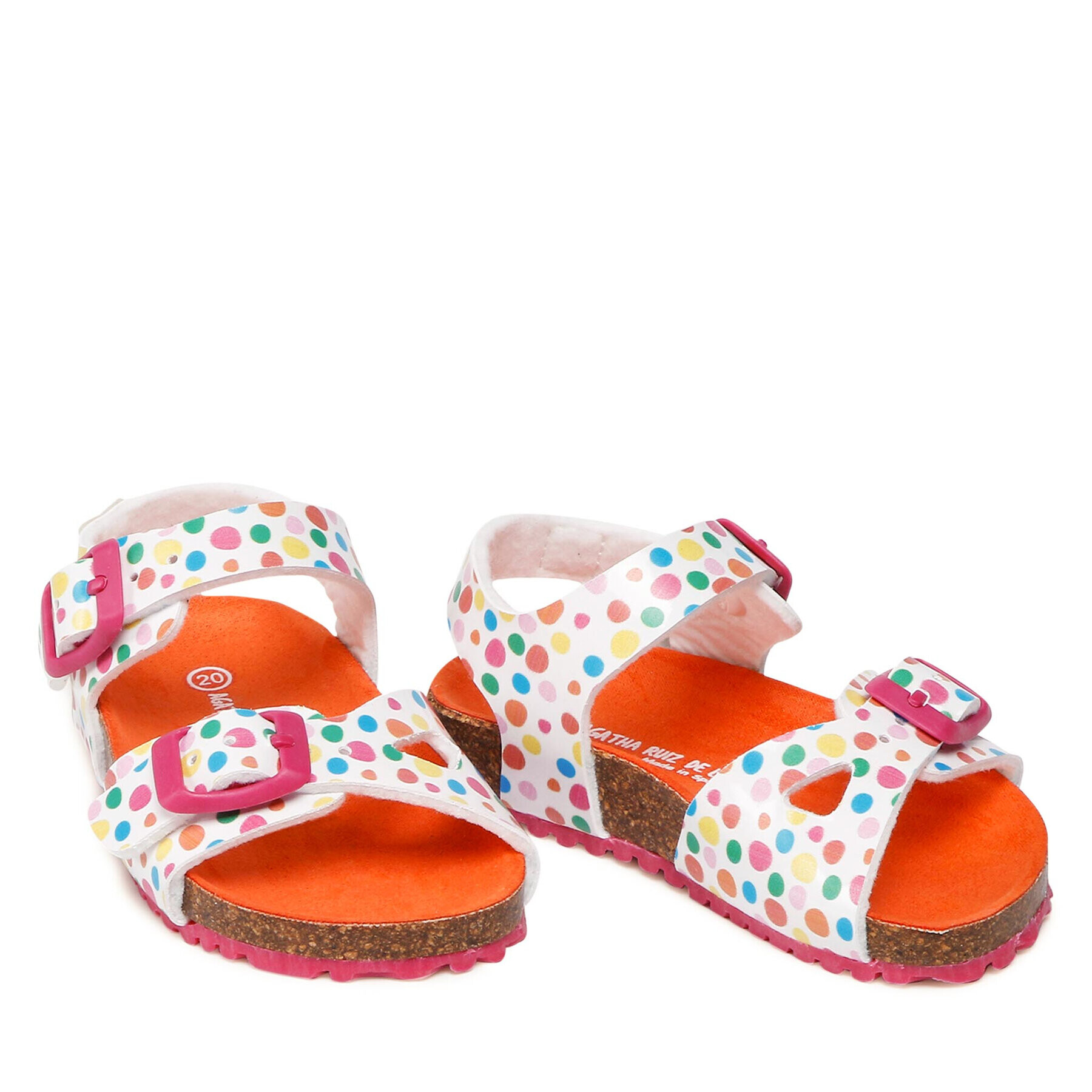 Agatha Ruiz de la Prada Сандали 222953-A M Бял - Pepit.bg