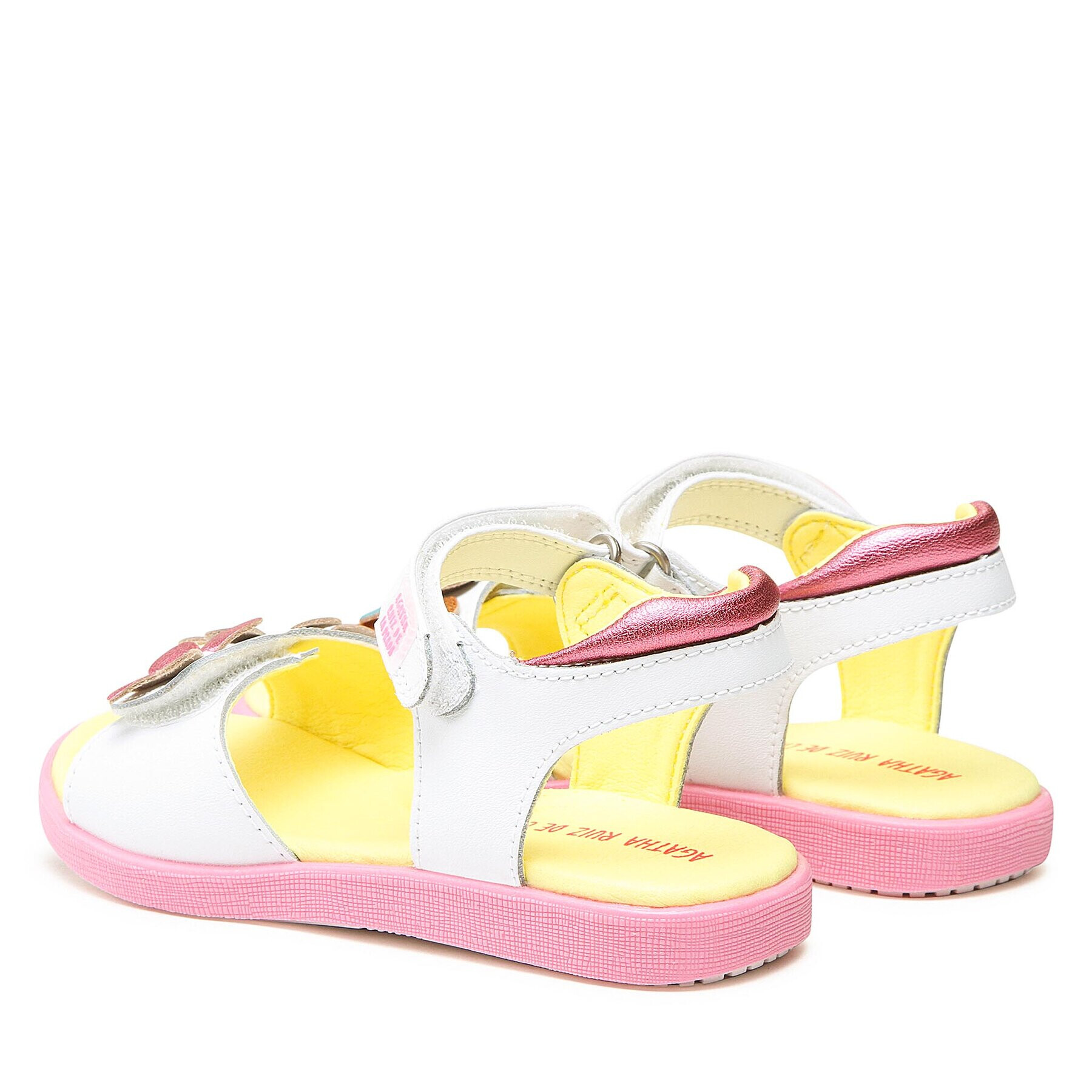 Agatha Ruiz de la Prada Сандали 232945 S Бял - Pepit.bg