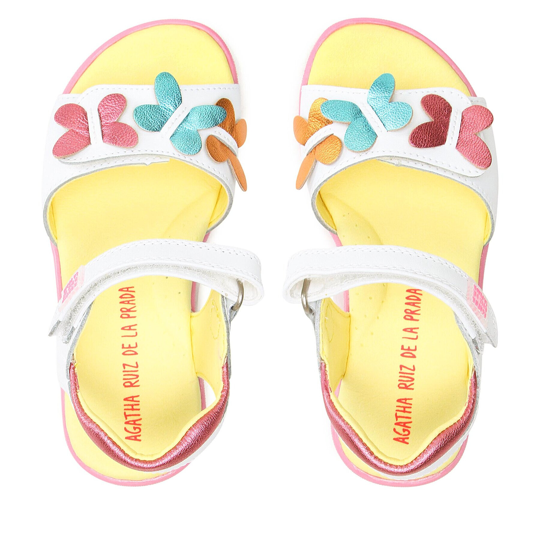 Agatha Ruiz de la Prada Сандали 232945 S Бял - Pepit.bg