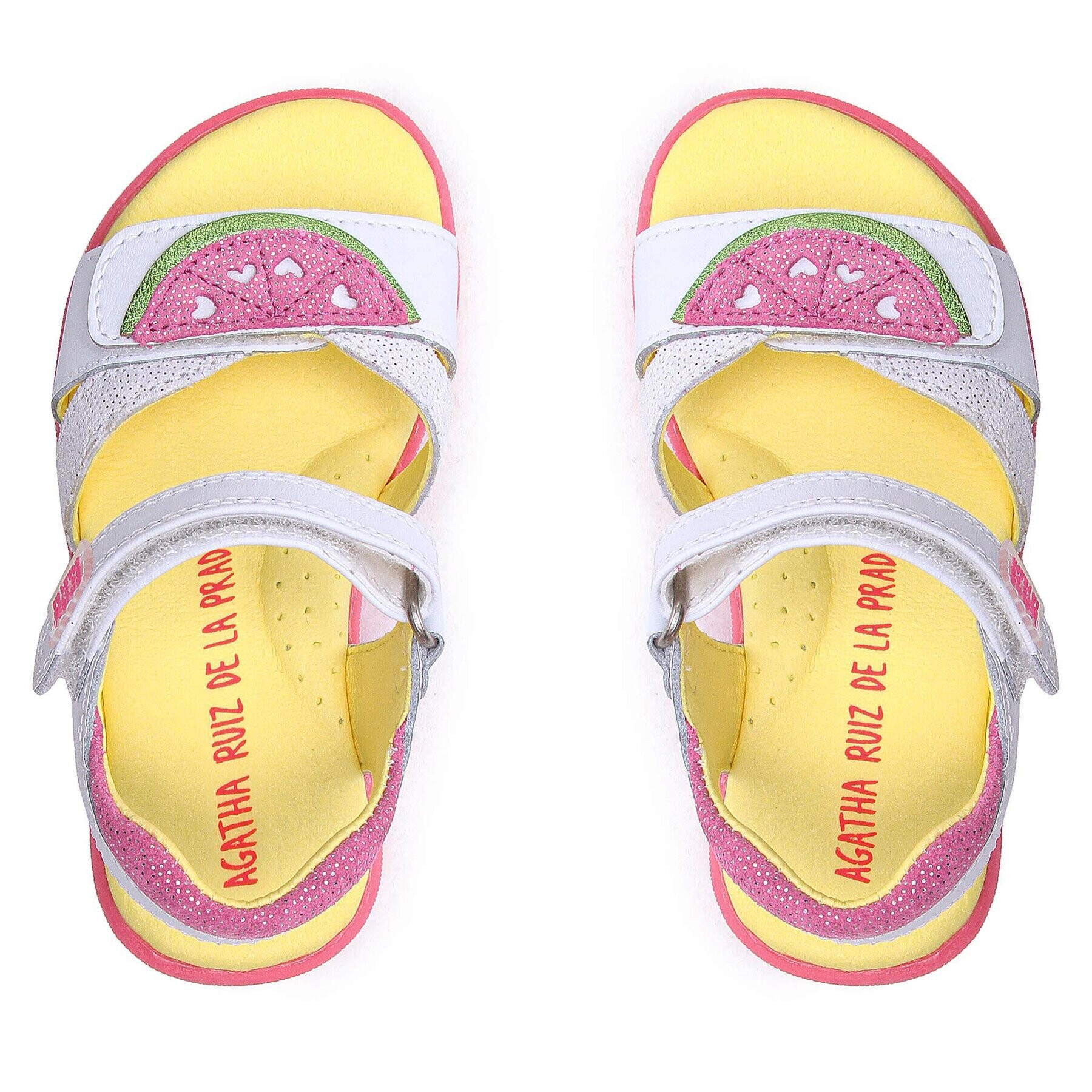 Agatha Ruiz de la Prada Сандали 232946 M Бял - Pepit.bg