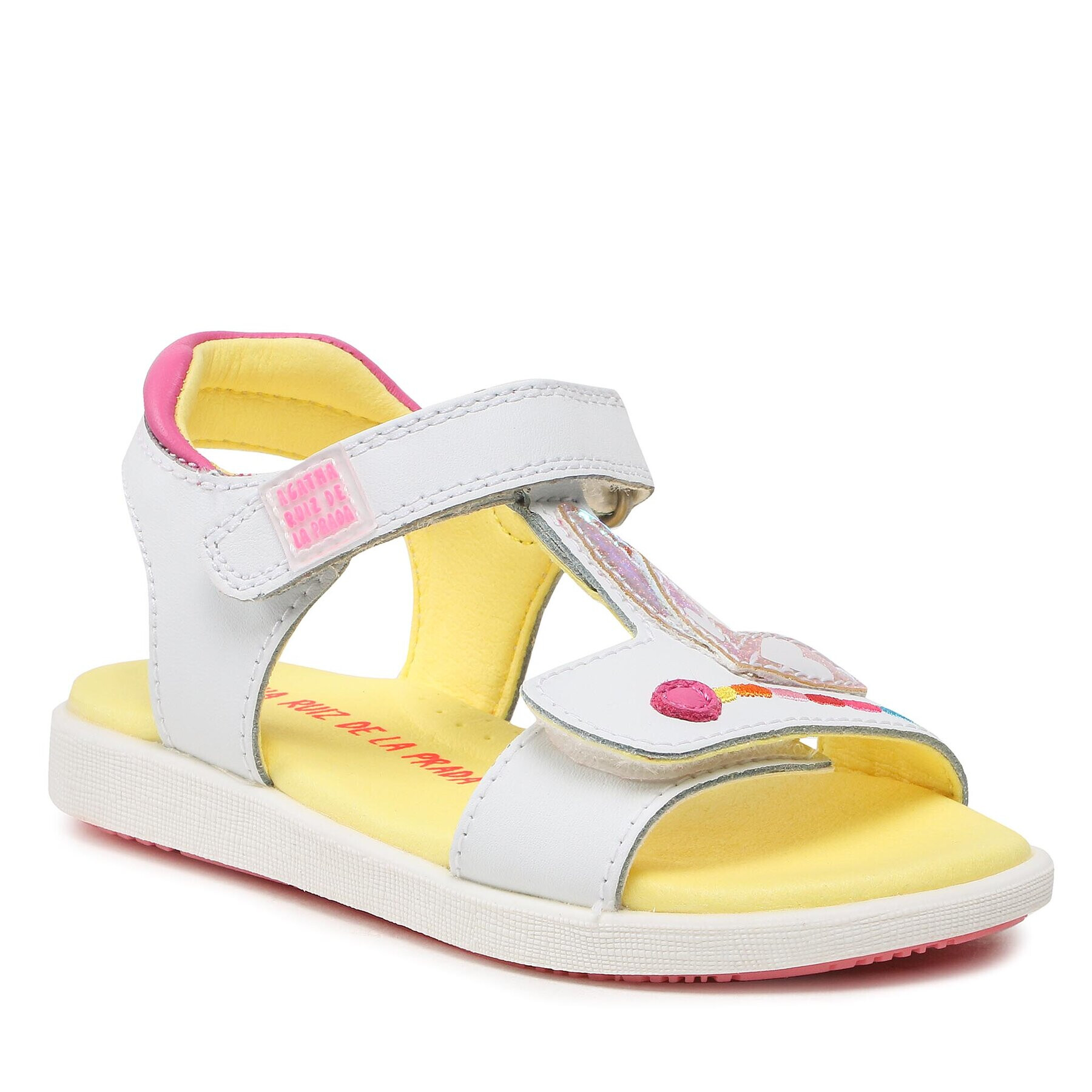 Agatha Ruiz de la Prada Сандали 232947 M Бял - Pepit.bg