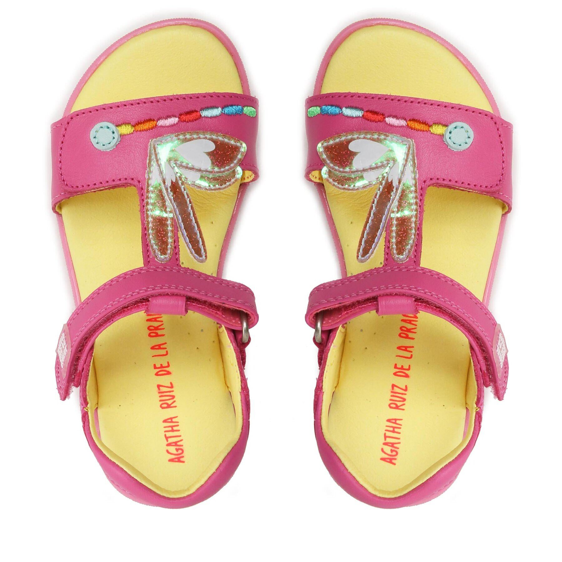 Agatha Ruiz de la Prada Сандали 232947 S Розов - Pepit.bg