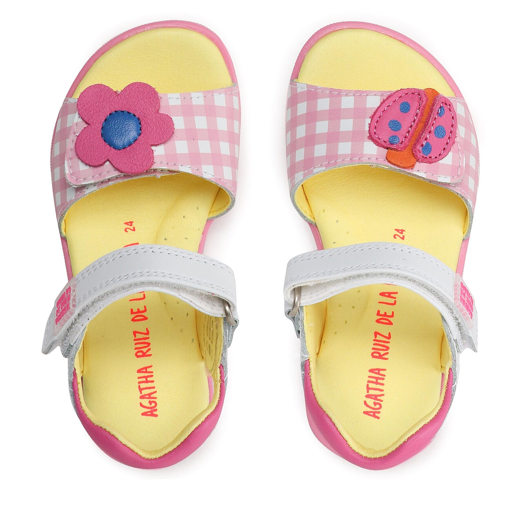 Agatha Ruiz de la Prada Сандали 232948 M Бял - Pepit.bg