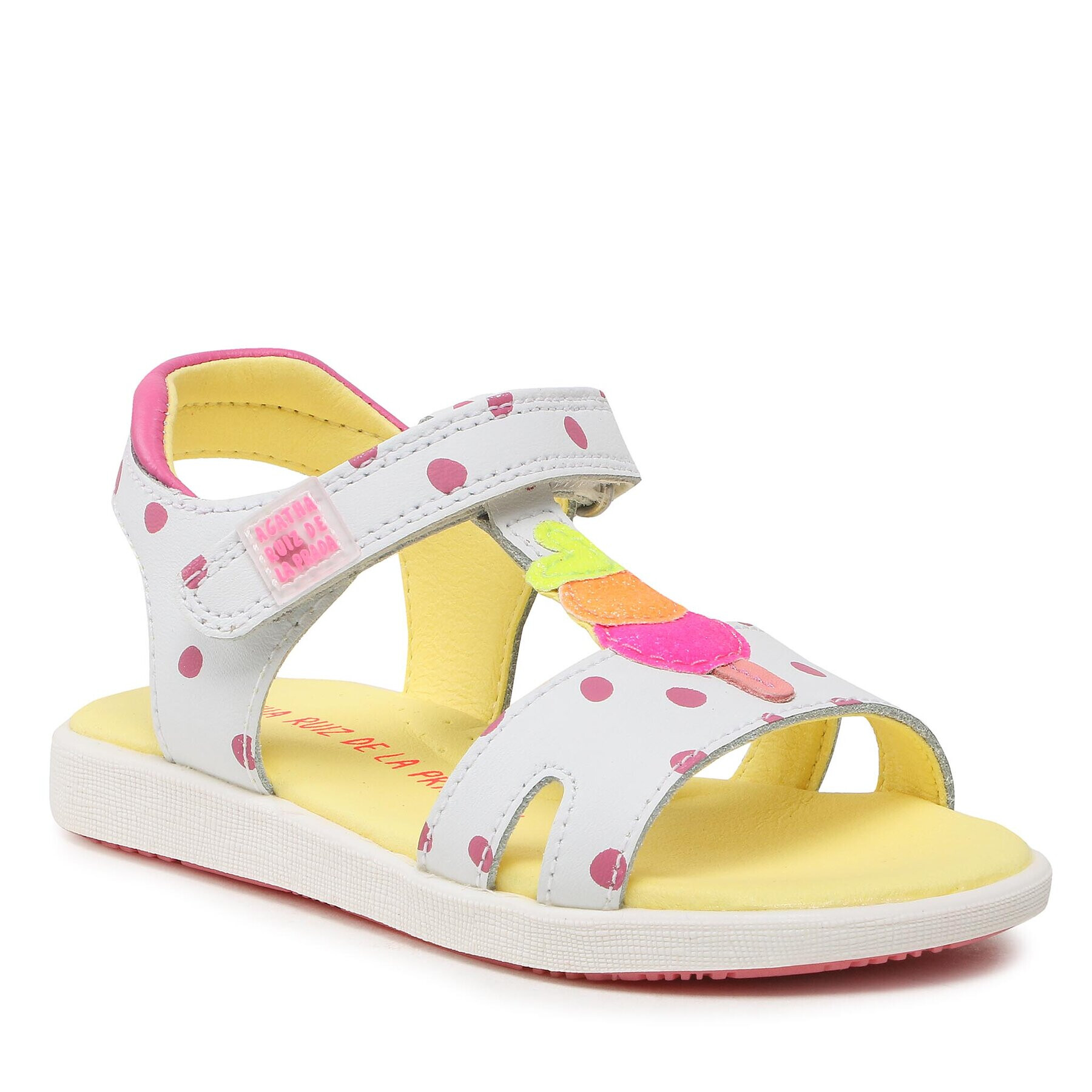Agatha Ruiz de la Prada Сандали 232950 M Бял - Pepit.bg