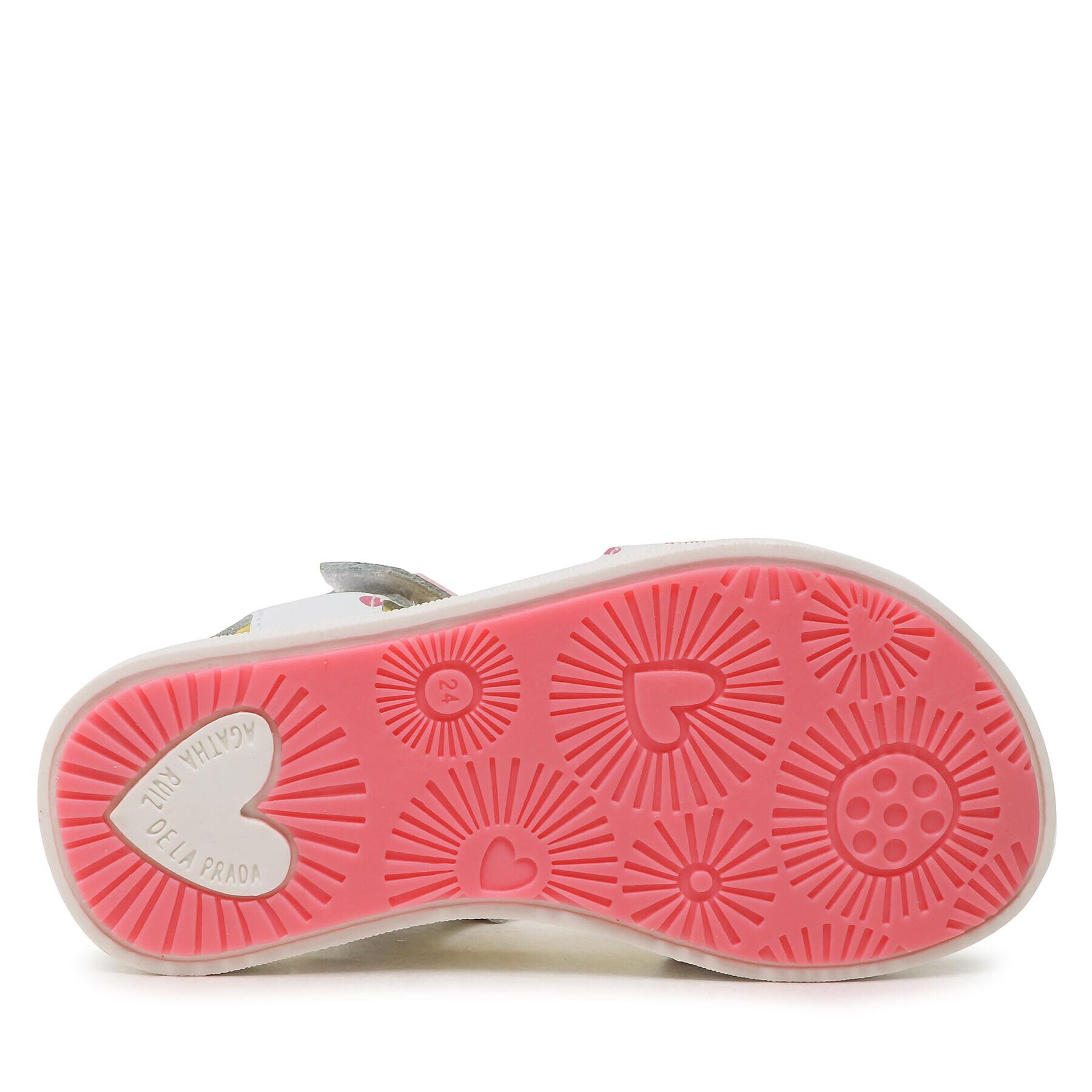 Agatha Ruiz de la Prada Сандали 232950 M Бял - Pepit.bg