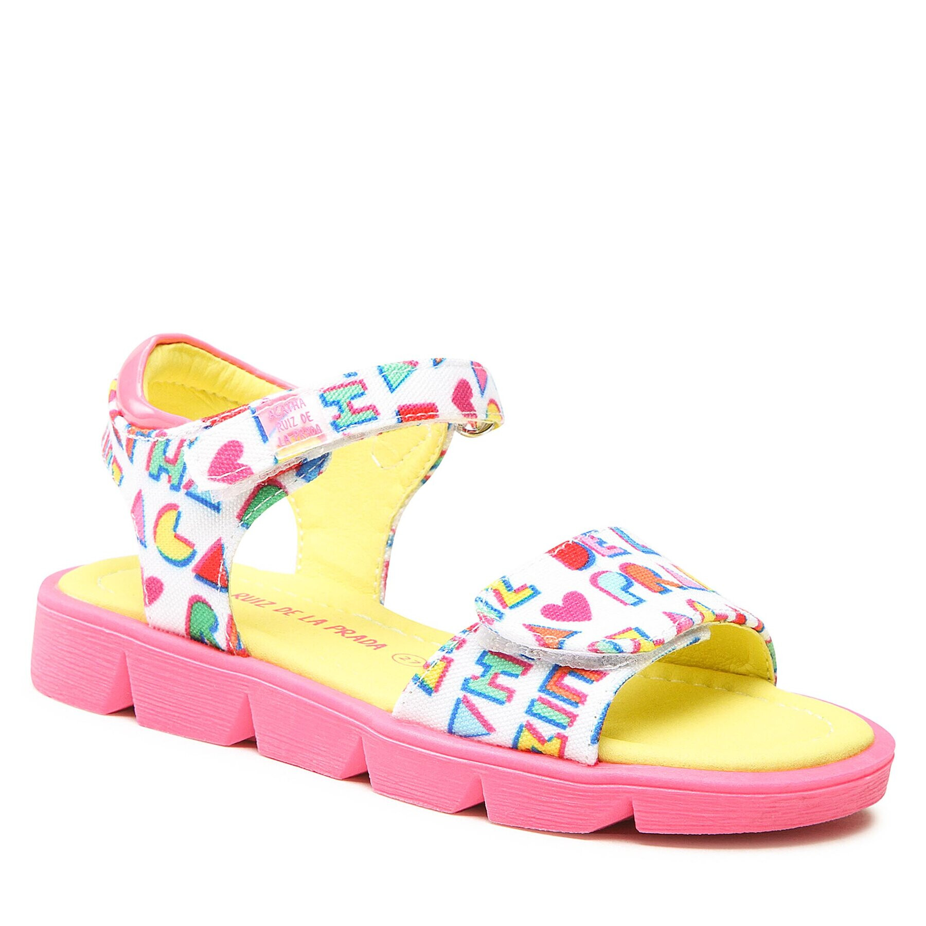 Agatha Ruiz de la Prada Сандали 232955 Бял - Pepit.bg