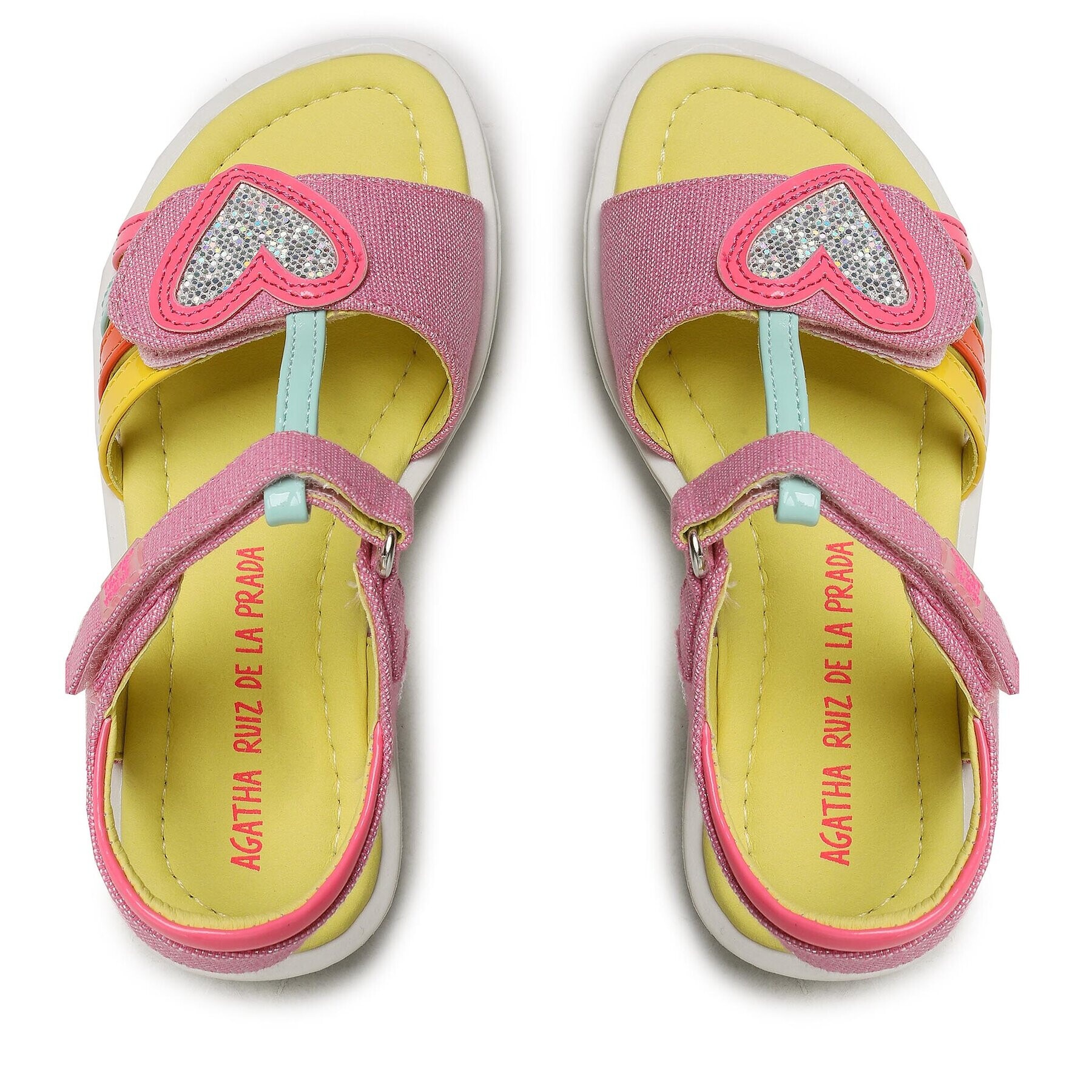 Agatha Ruiz de la Prada Сандали 232956 Розов - Pepit.bg