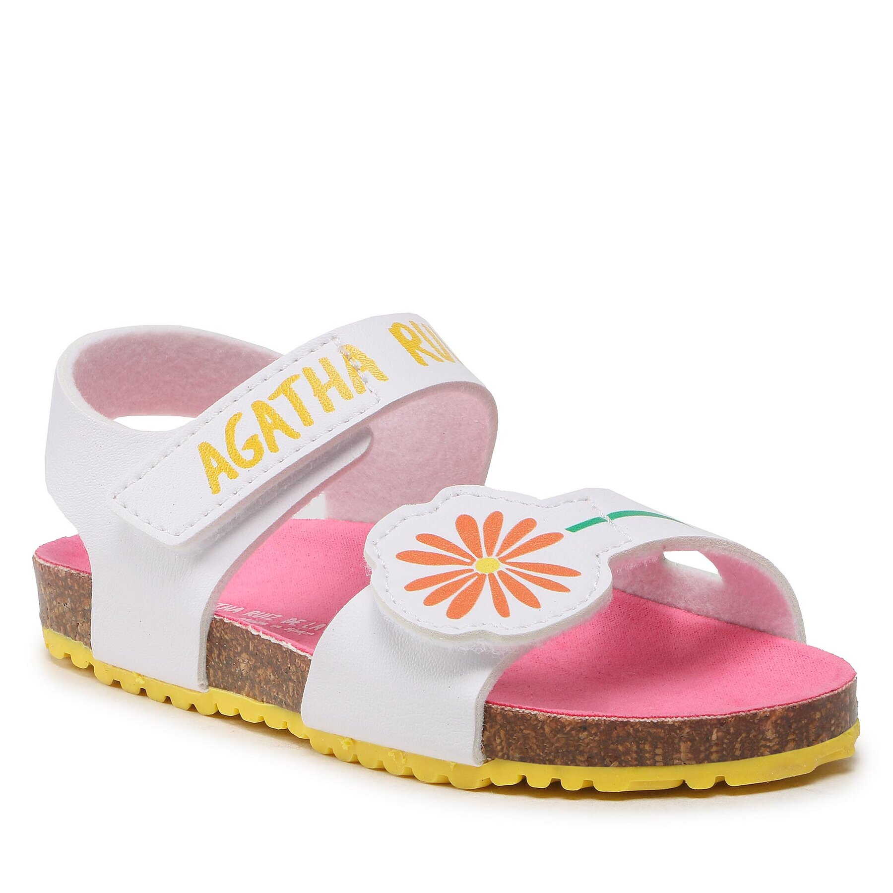 Agatha Ruiz de la Prada Сандали 232960 S Бял - Pepit.bg