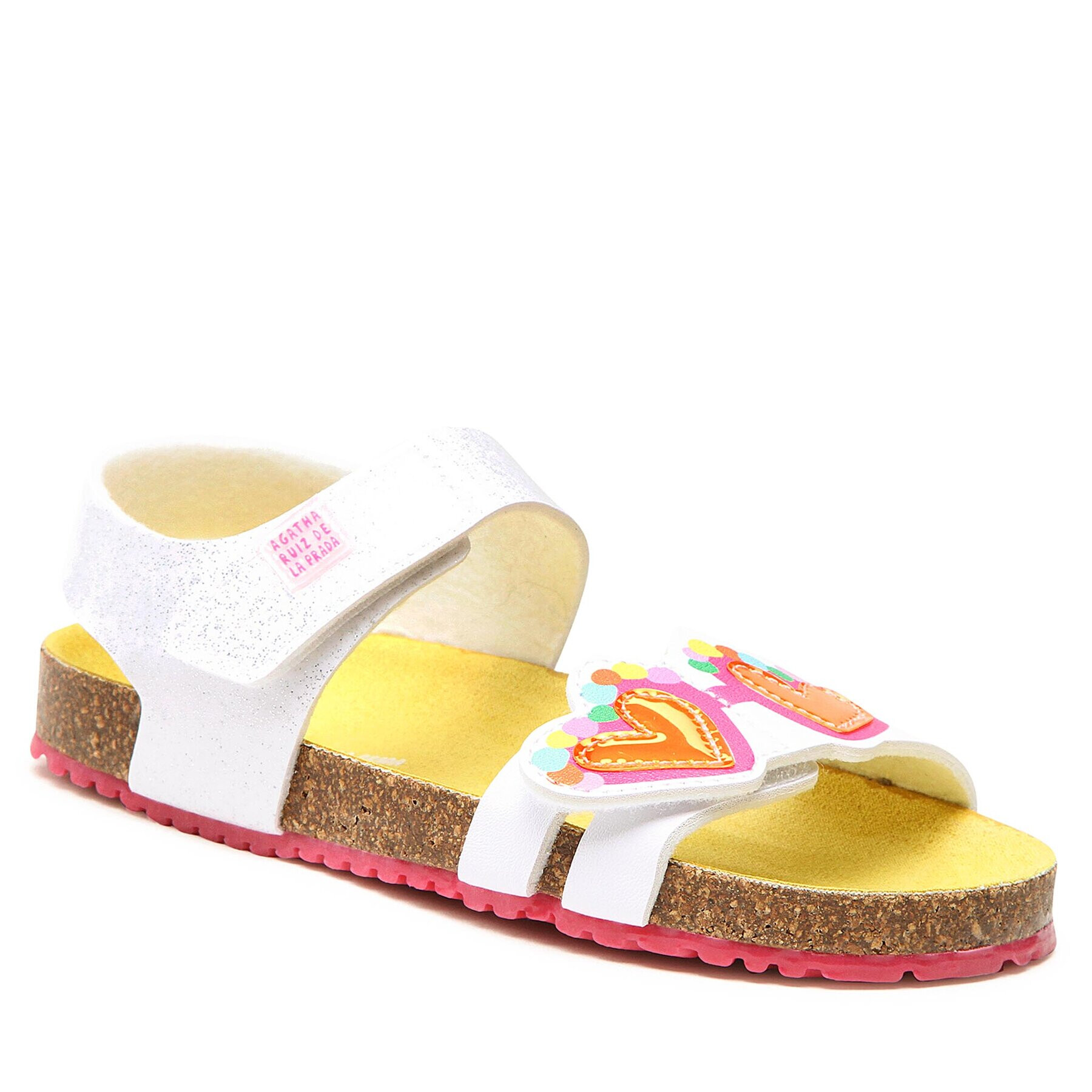 Agatha Ruiz de la Prada Сандали 232961 D Бял - Pepit.bg