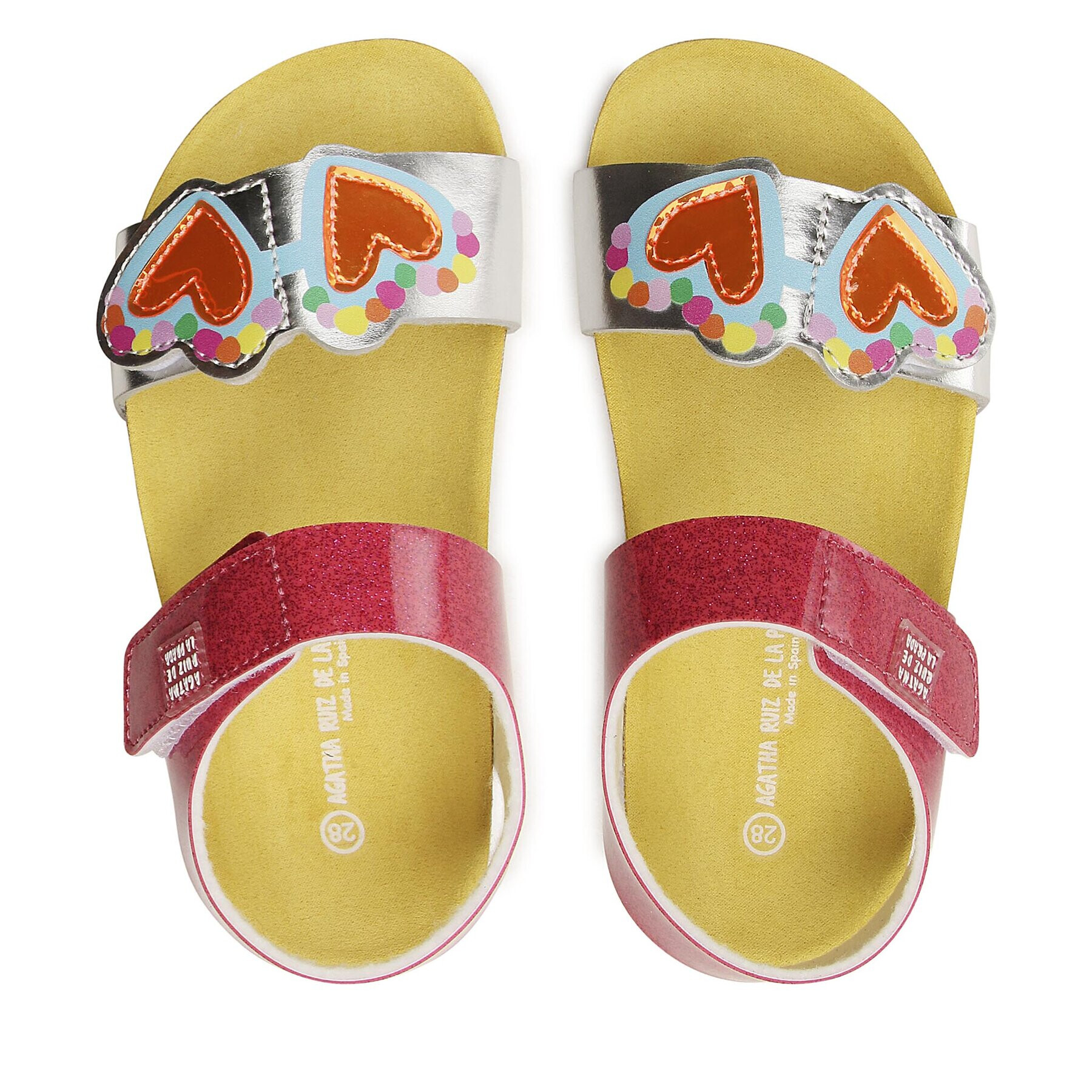 Agatha Ruiz de la Prada Сандали 232961 D Розов - Pepit.bg