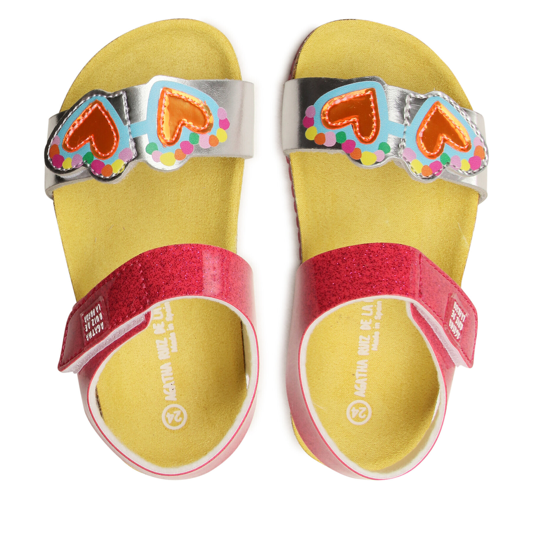 Agatha Ruiz de la Prada Сандали 232961 S Розов - Pepit.bg