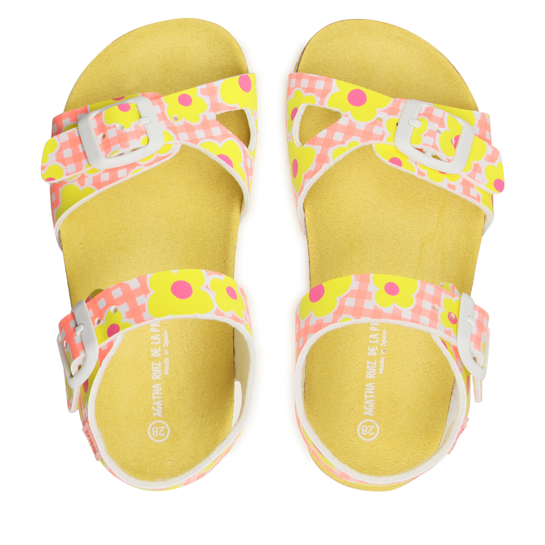 Agatha Ruiz de la Prada Сандали 232962 D Жълт - Pepit.bg