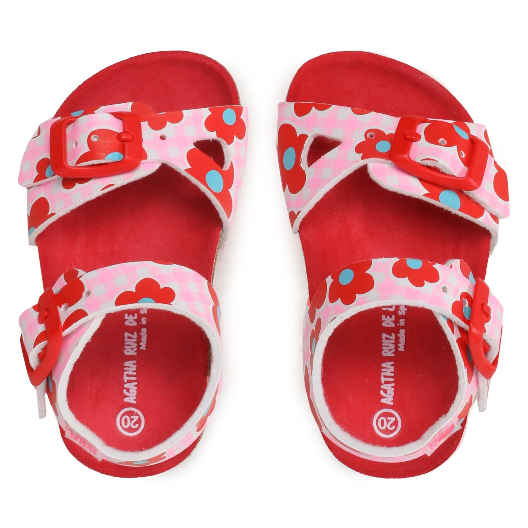 Agatha Ruiz de la Prada Сандали 232962 M Червен - Pepit.bg