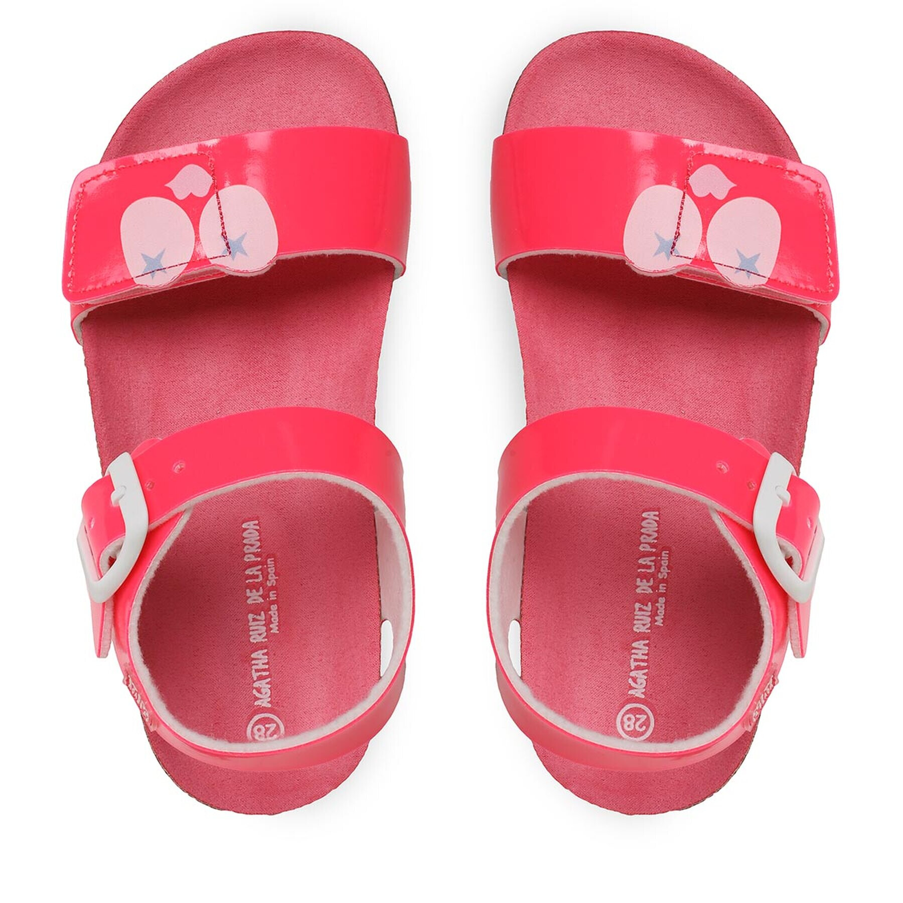 Agatha Ruiz de la Prada Сандали 232964 D Розов - Pepit.bg