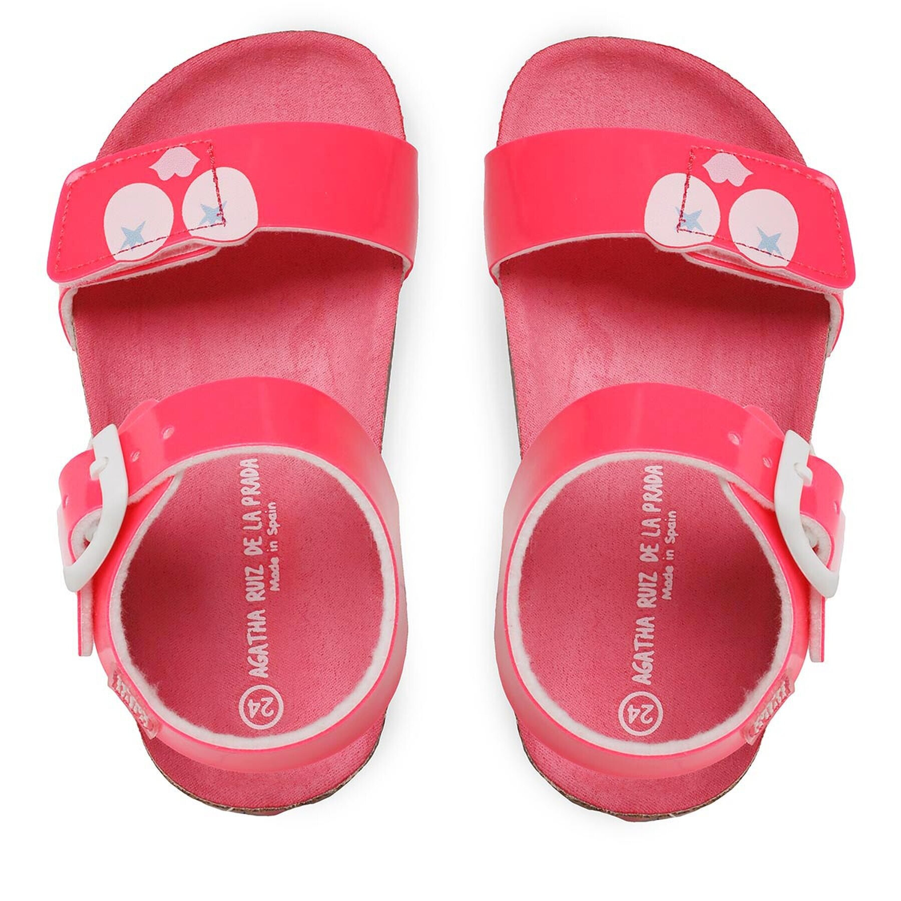 Agatha Ruiz de la Prada Сандали 232964 S Розов - Pepit.bg