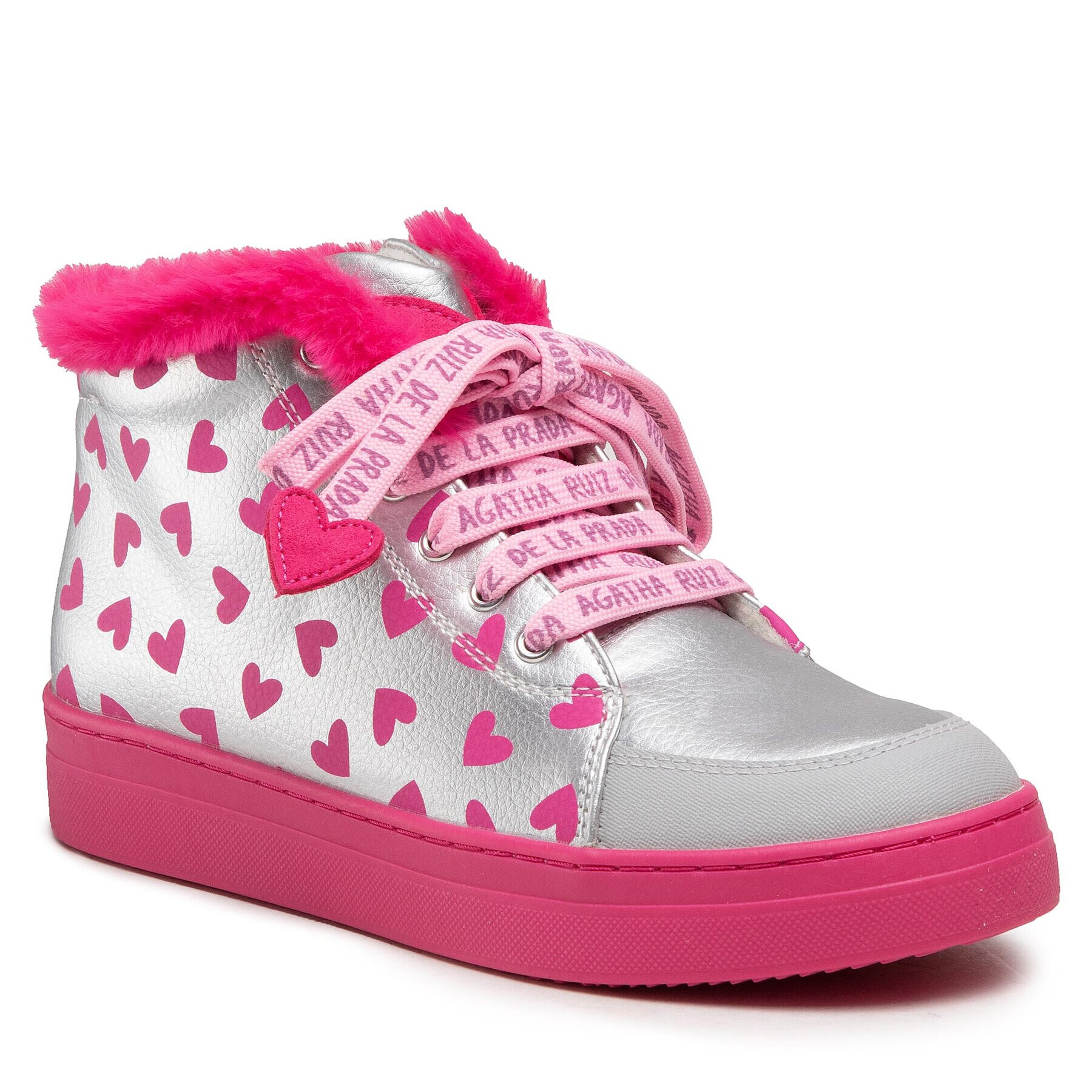 Agatha Ruiz de la Prada Зимни обувки 221941-B-FB D Сребрист - Pepit.bg