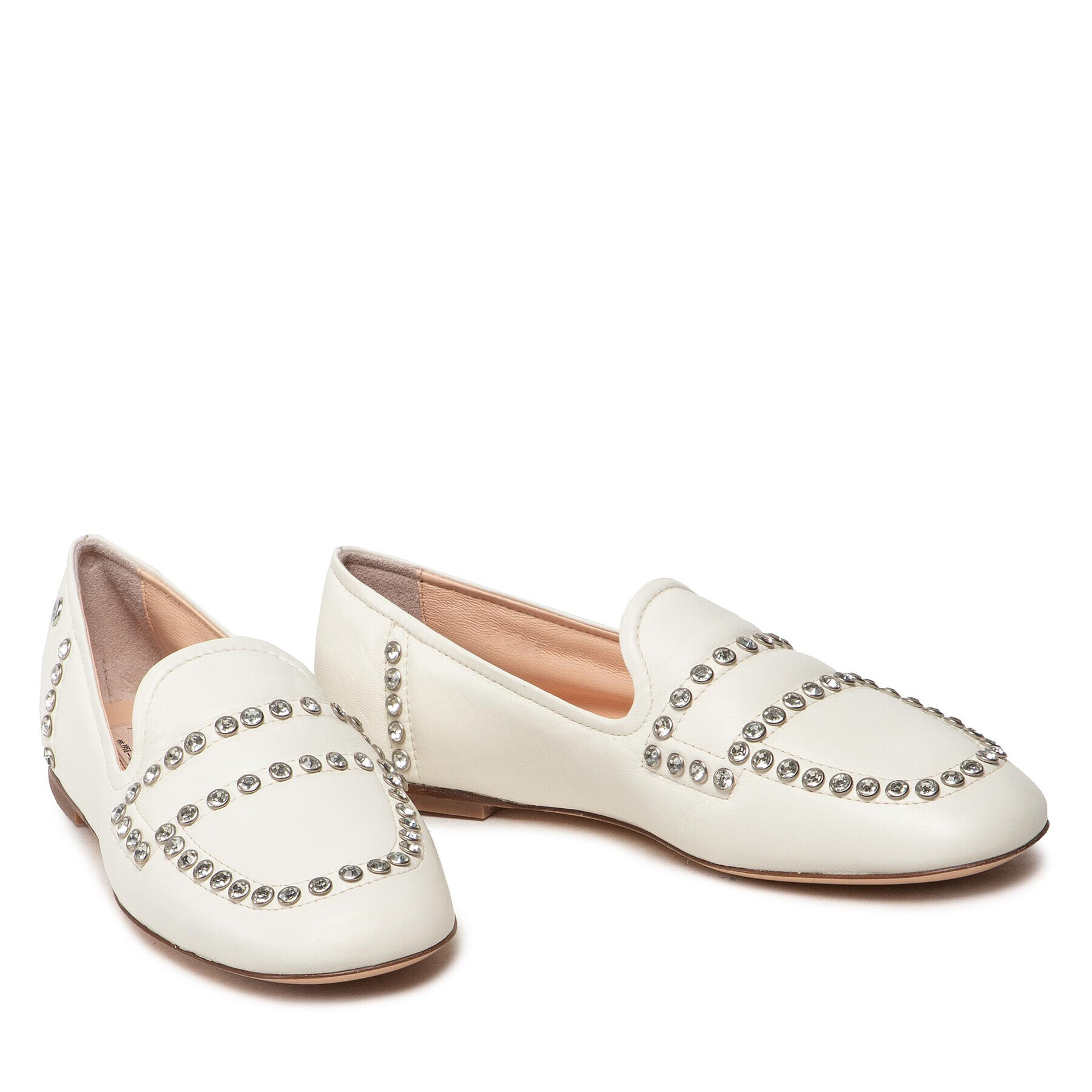 AGL Лоуфъри Jess Loafer D834035PCKS034B704 Бял - Pepit.bg