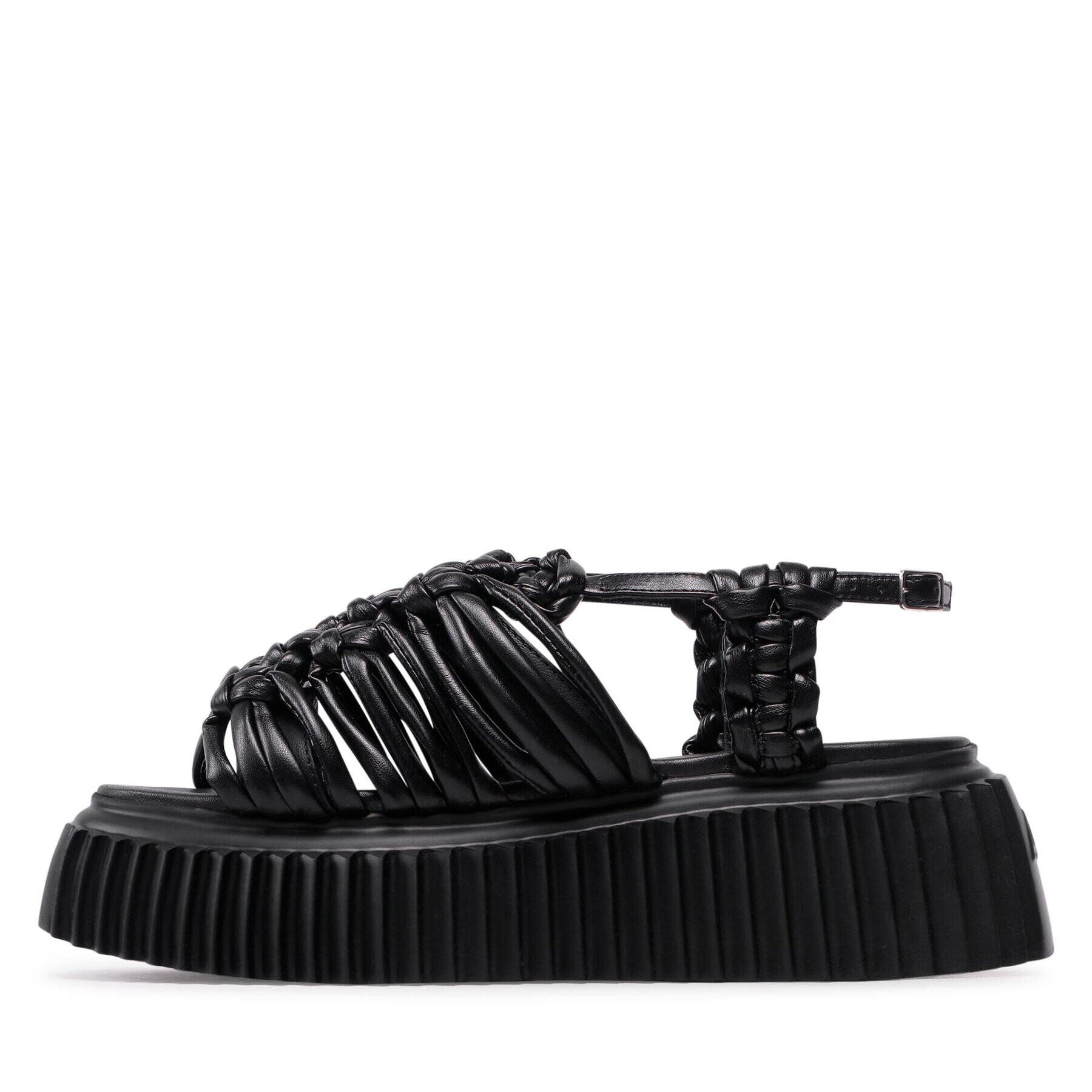 AGL Сандали Alice Flatform D642072PQKE1581013 Черен - Pepit.bg