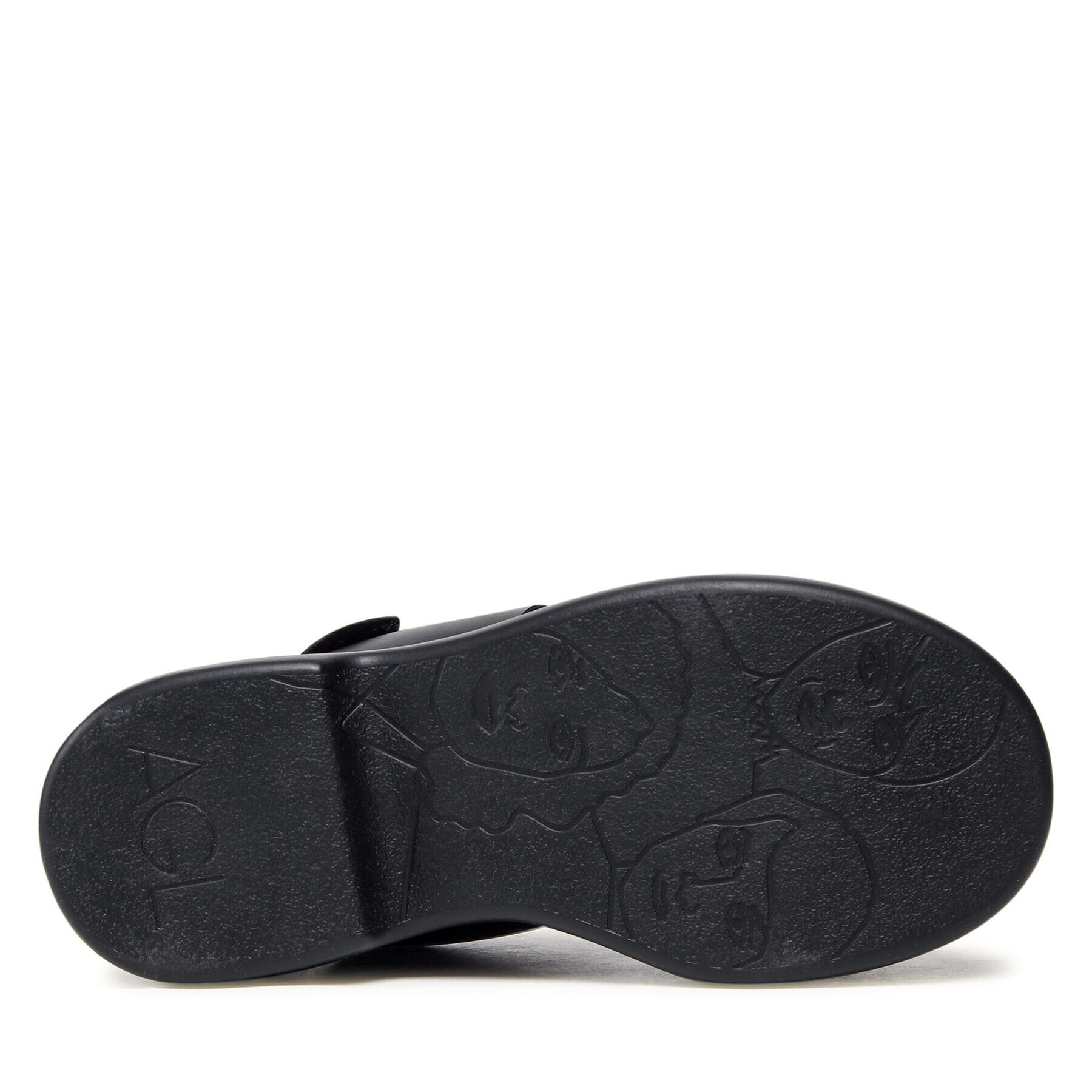 AGL Сандали Puffy Sandal D671003PGOLISC0000 Черен - Pepit.bg