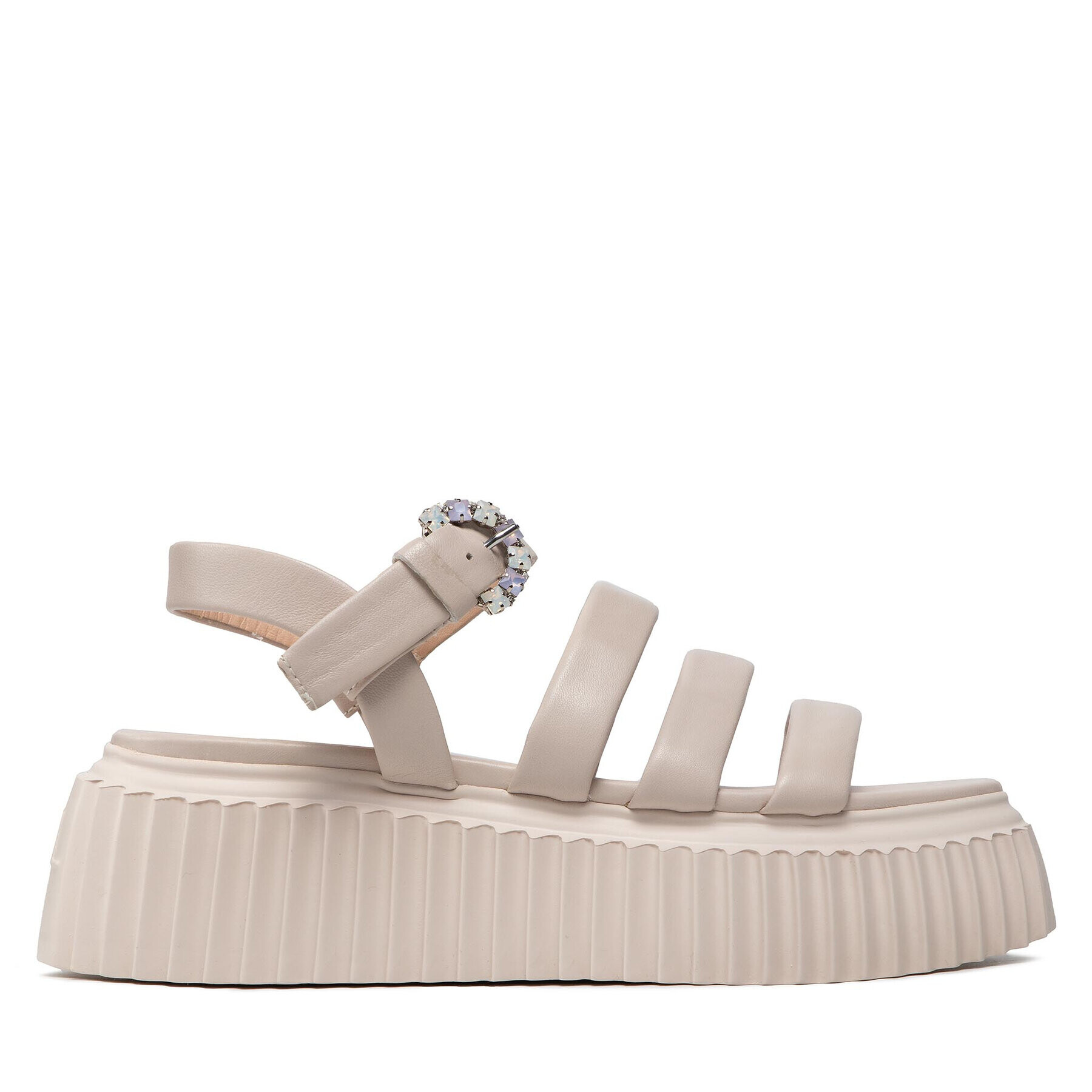 AGL Сандали Shiny Sandal D642062PQKO029D454 Бежов - Pepit.bg
