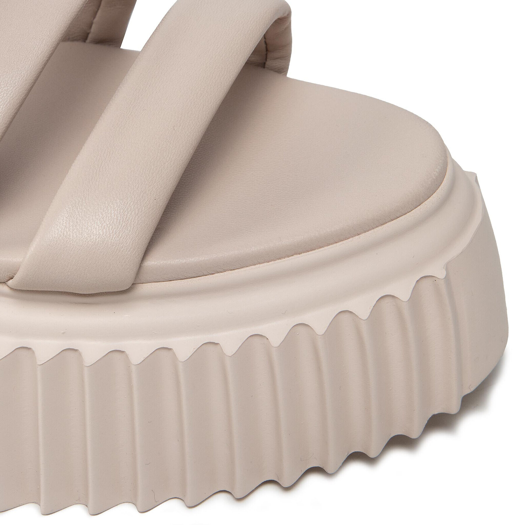 AGL Сандали Shiny Sandal D642062PQKO029D454 Бежов - Pepit.bg