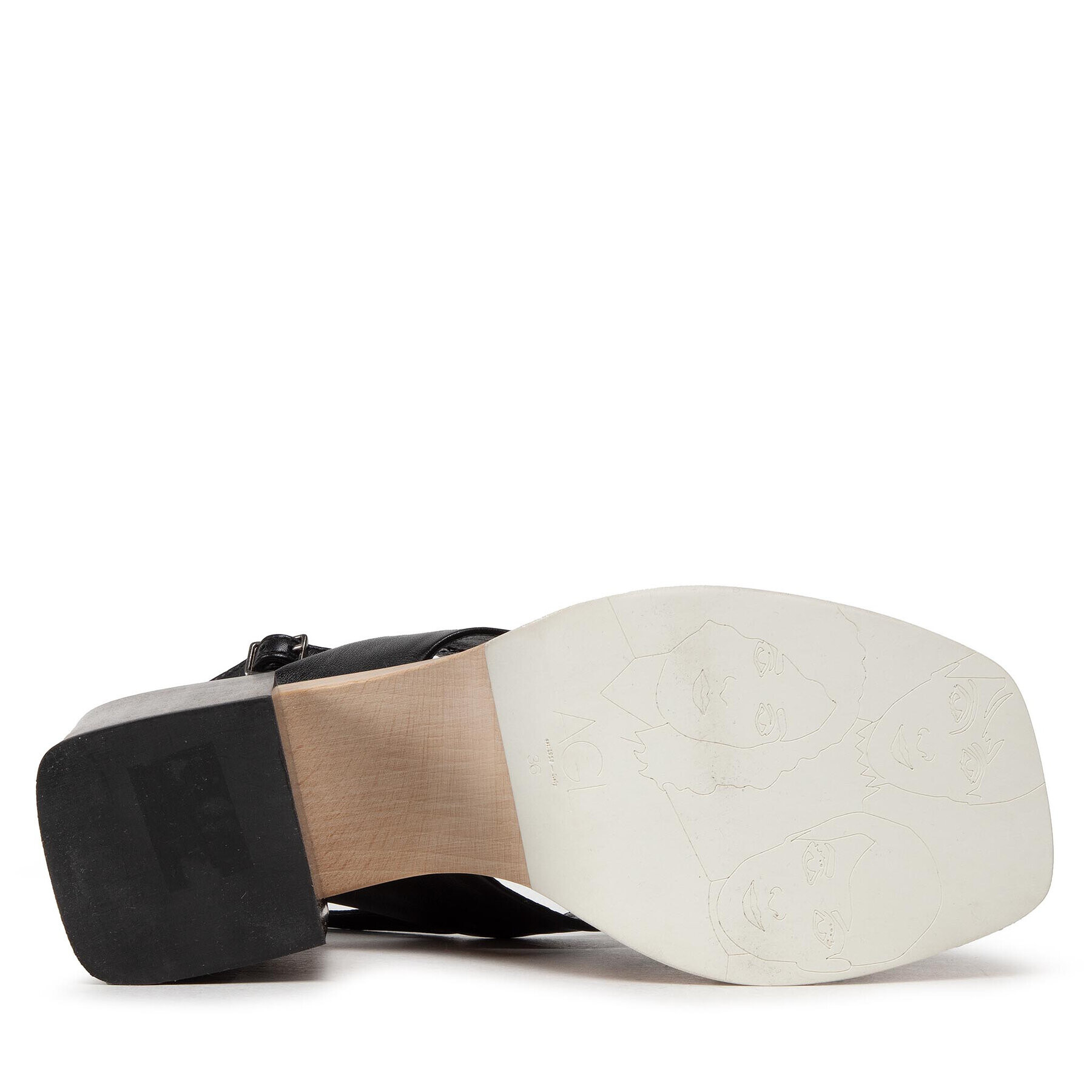 AGL Сандали Surin Sandal D668006PDSOFTY0000 Черен - Pepit.bg