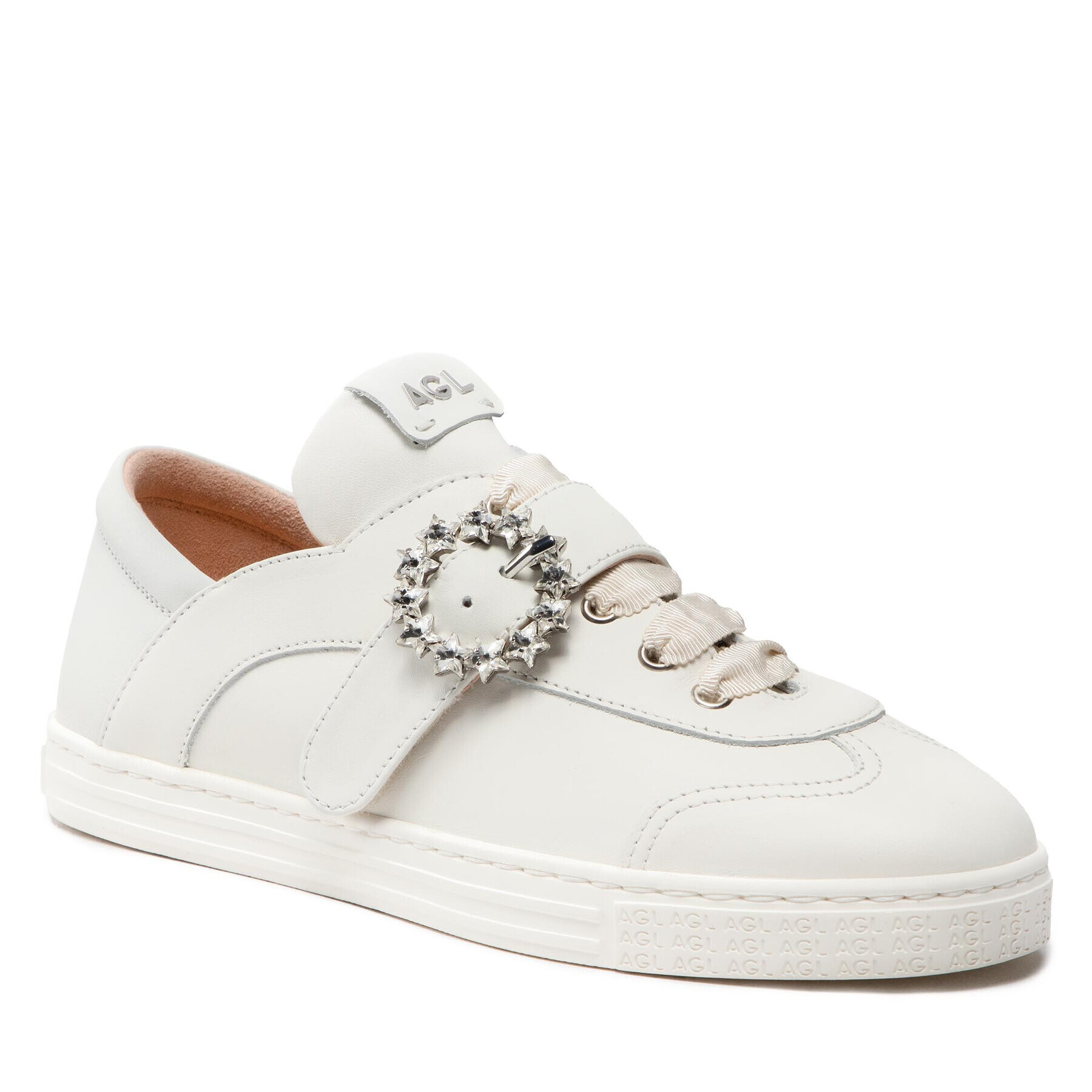 AGL Сникърси Gemma D936108PGKT065B286 Бял - Pepit.bg