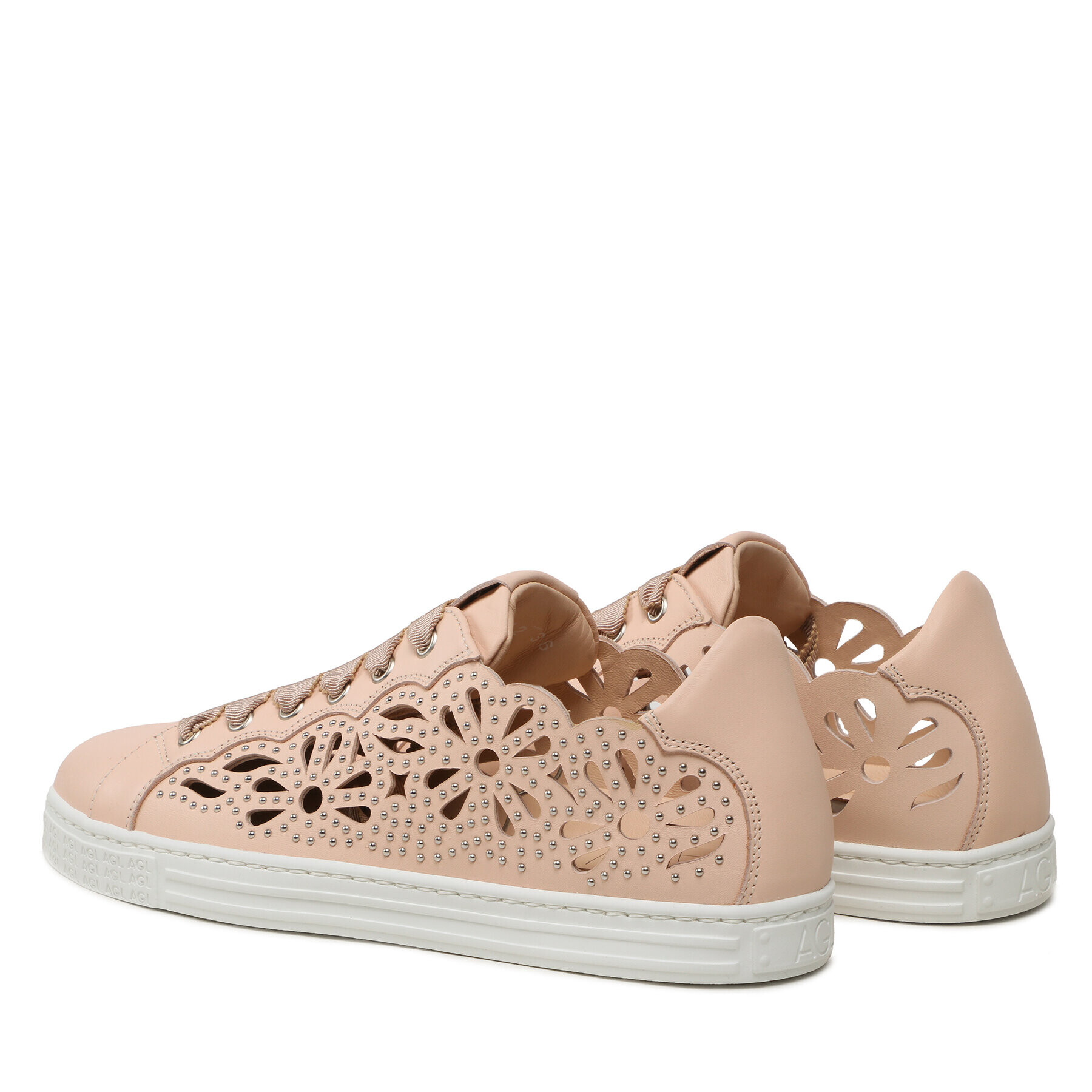 AGL Сникърси Sade Studs D936112PGOLISC0362 Розов - Pepit.bg