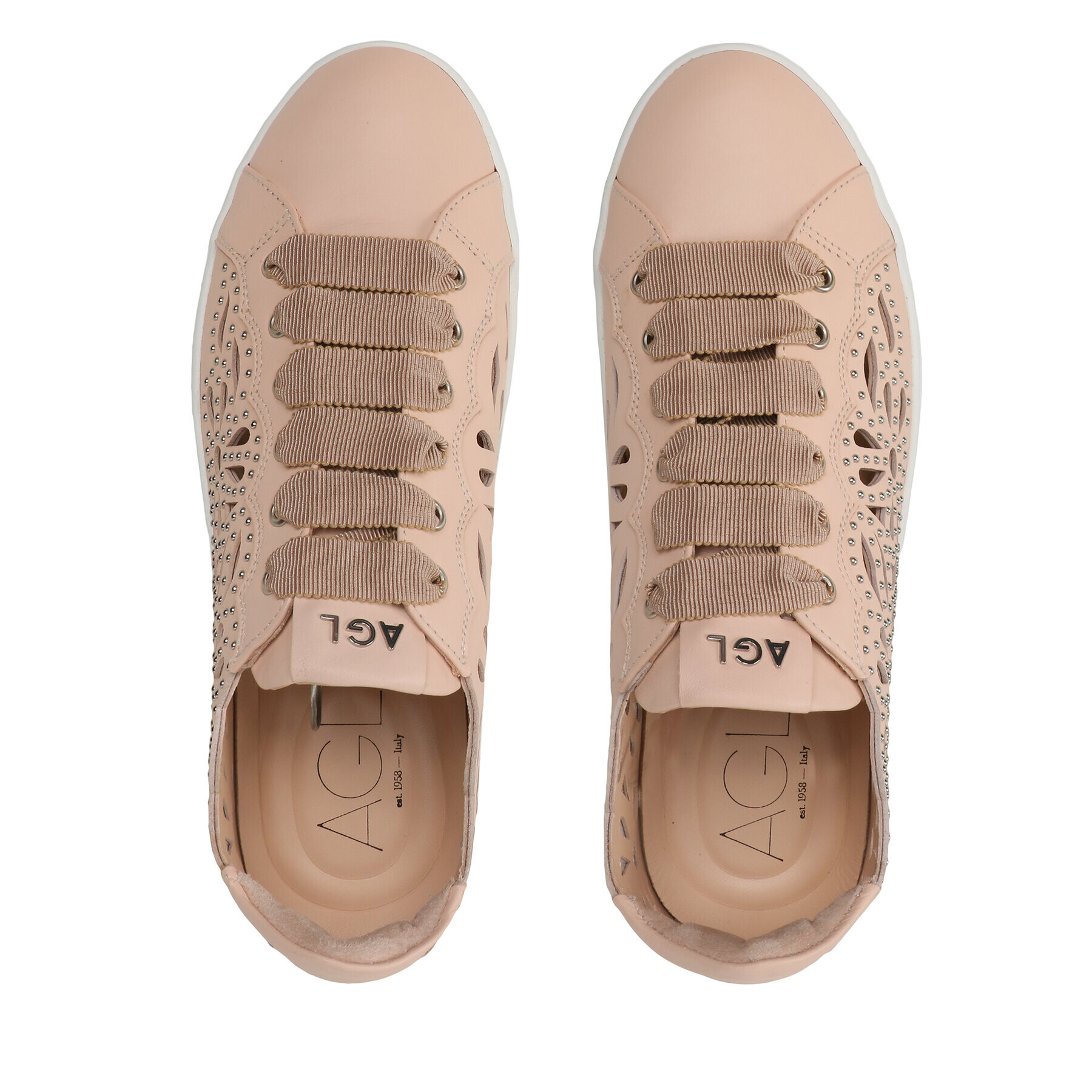 AGL Сникърси Sade Studs D936112PGOLISC0362 Розов - Pepit.bg