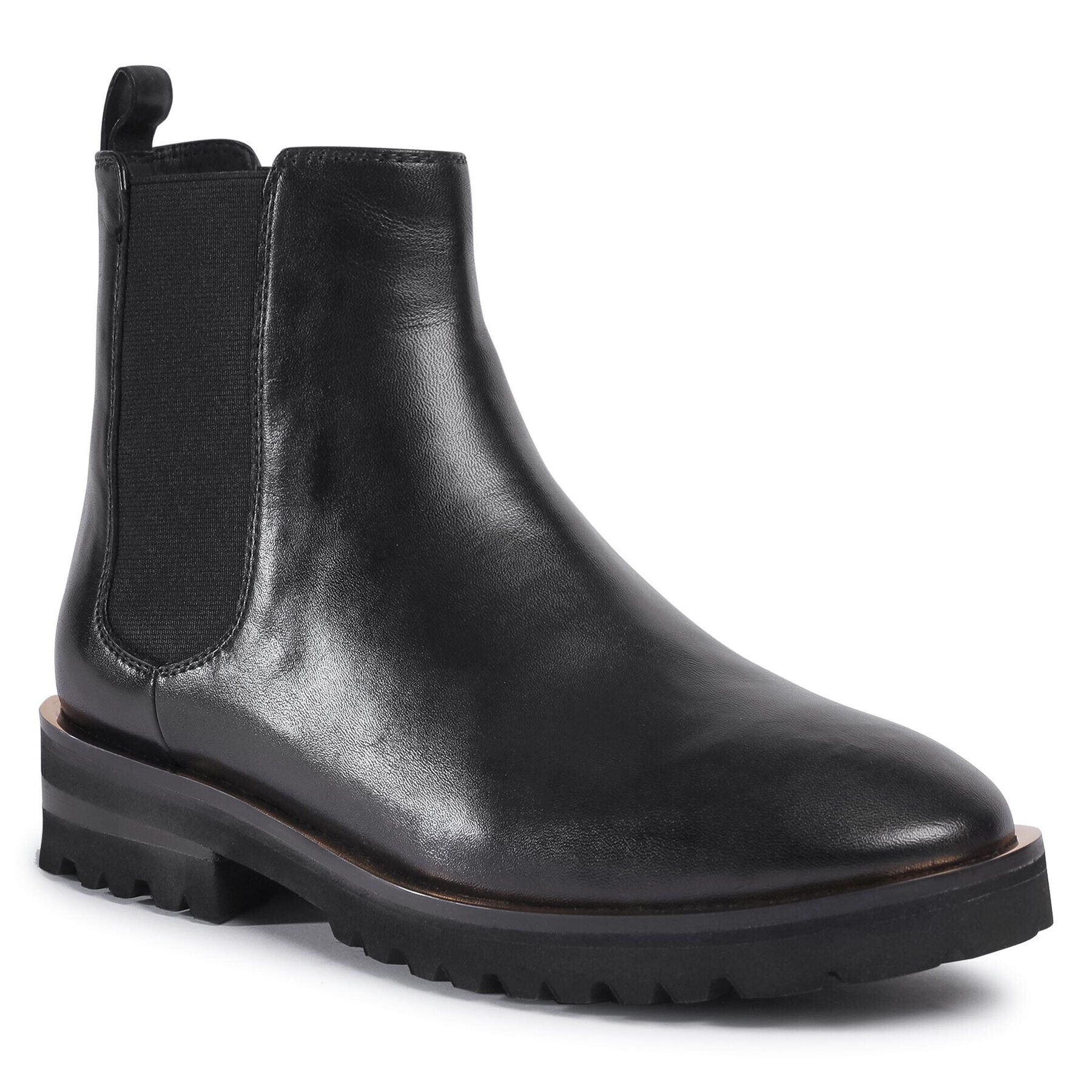 Aigner Боти тип челси Ava 19F 1202070 Черен - Pepit.bg