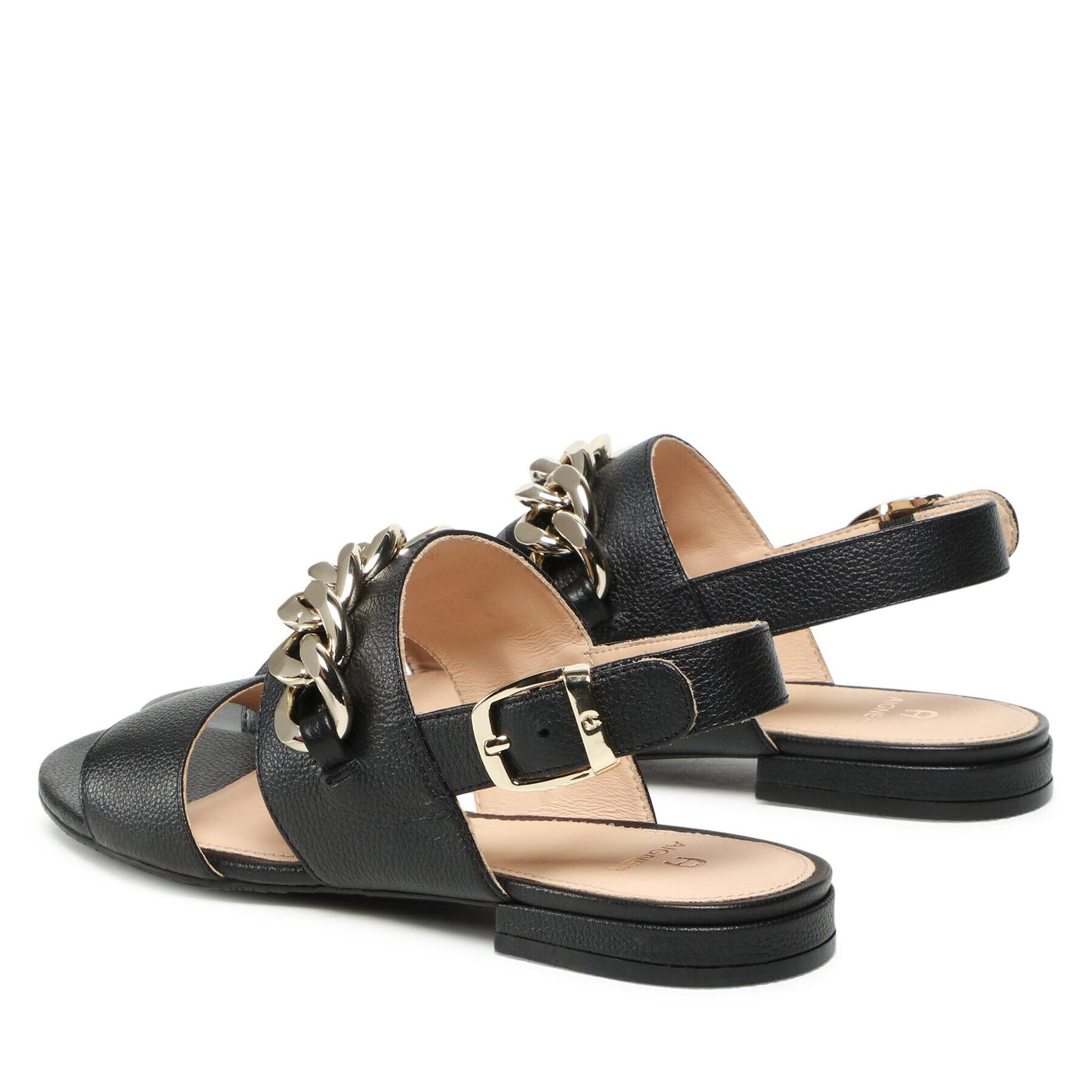 Aigner Сандали Shirley 24 1221370 Черен - Pepit.bg