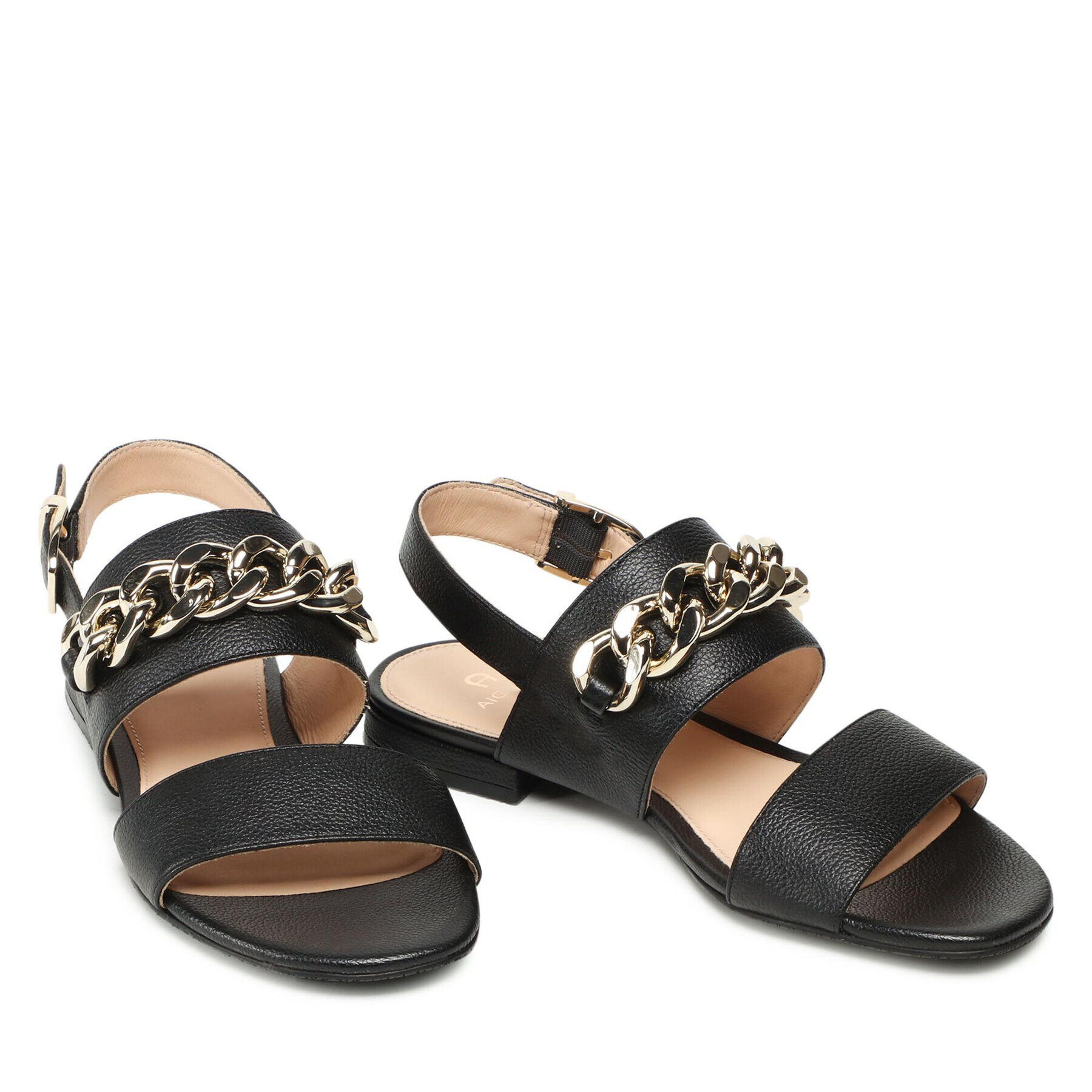 Aigner Сандали Shirley 24 1221370 Черен - Pepit.bg