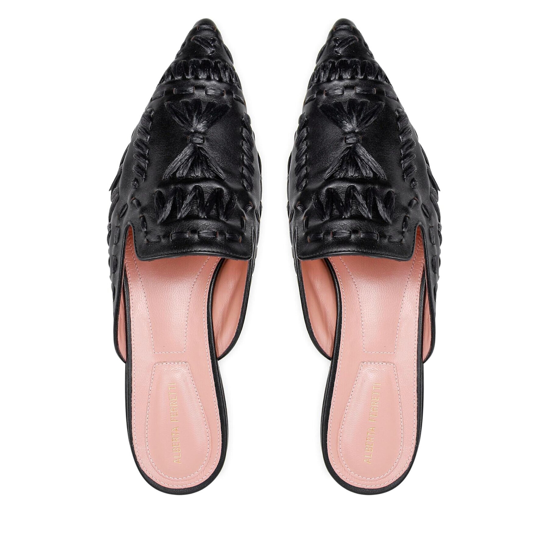 Alberta Ferretti Чехли 22152A6601 8017 Черен - Pepit.bg