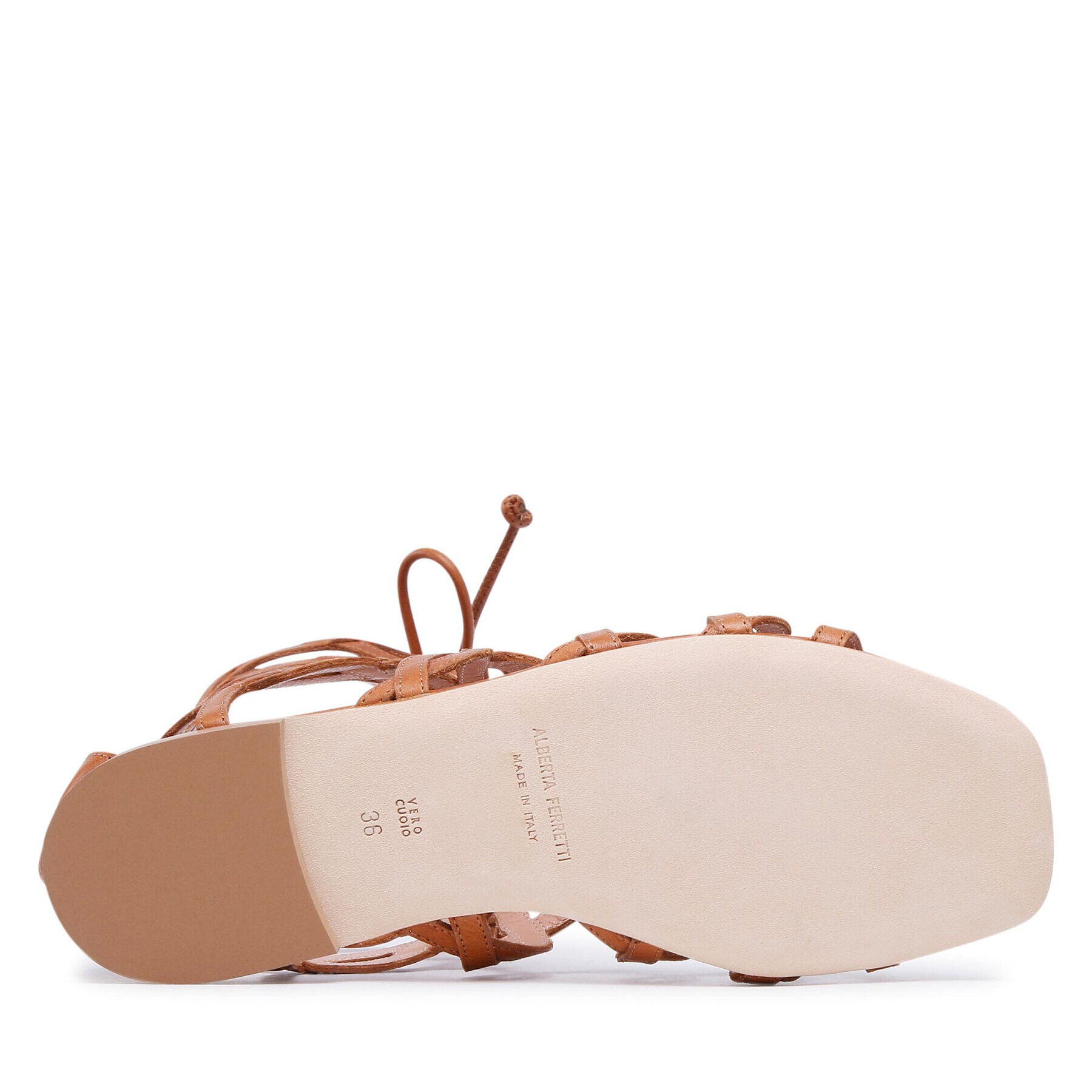 Alberta Ferretti Сандали 22152A6339 8002 Кафяв - Pepit.bg