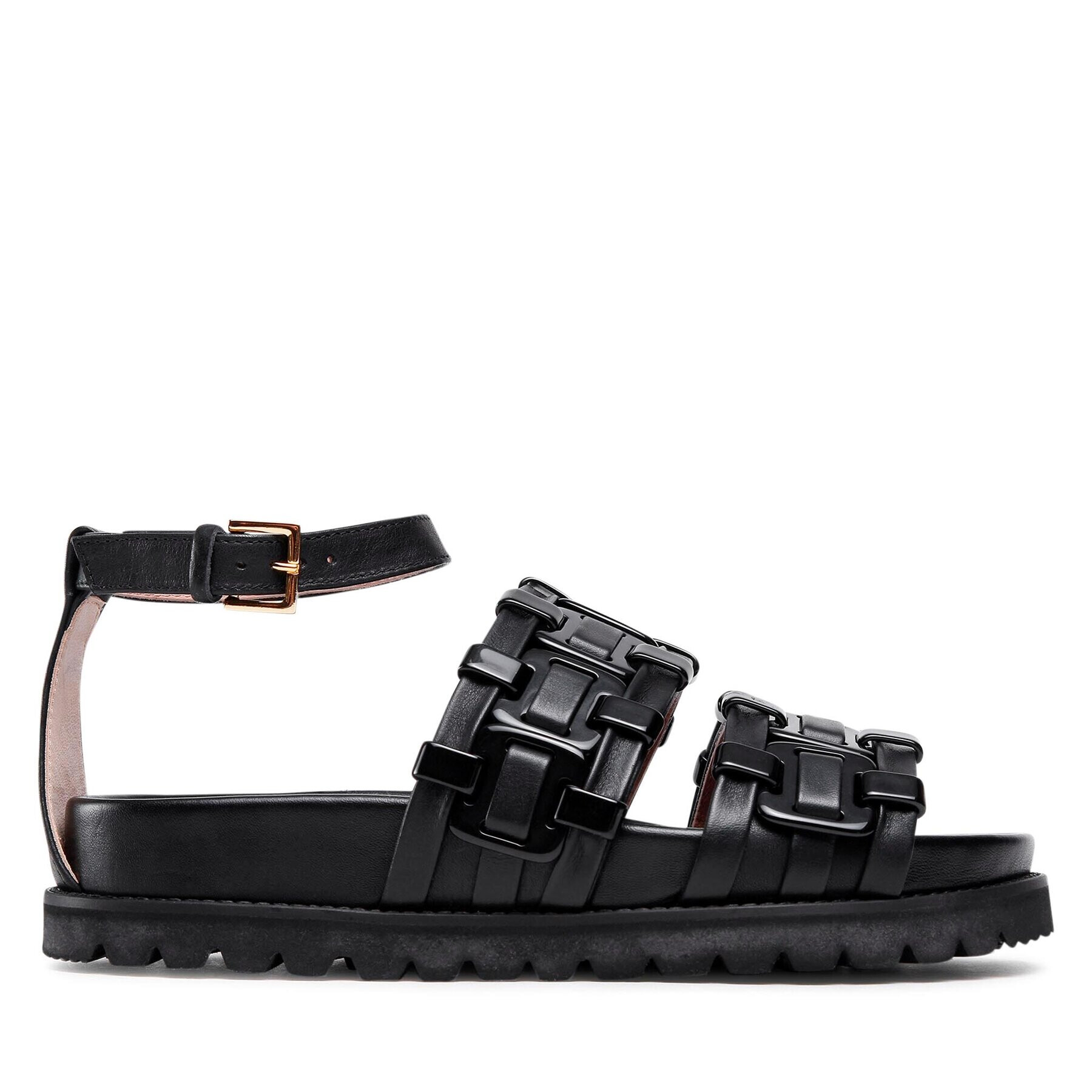 Alberta Ferretti Сандали 22152A6344 8302 Черен - Pepit.bg