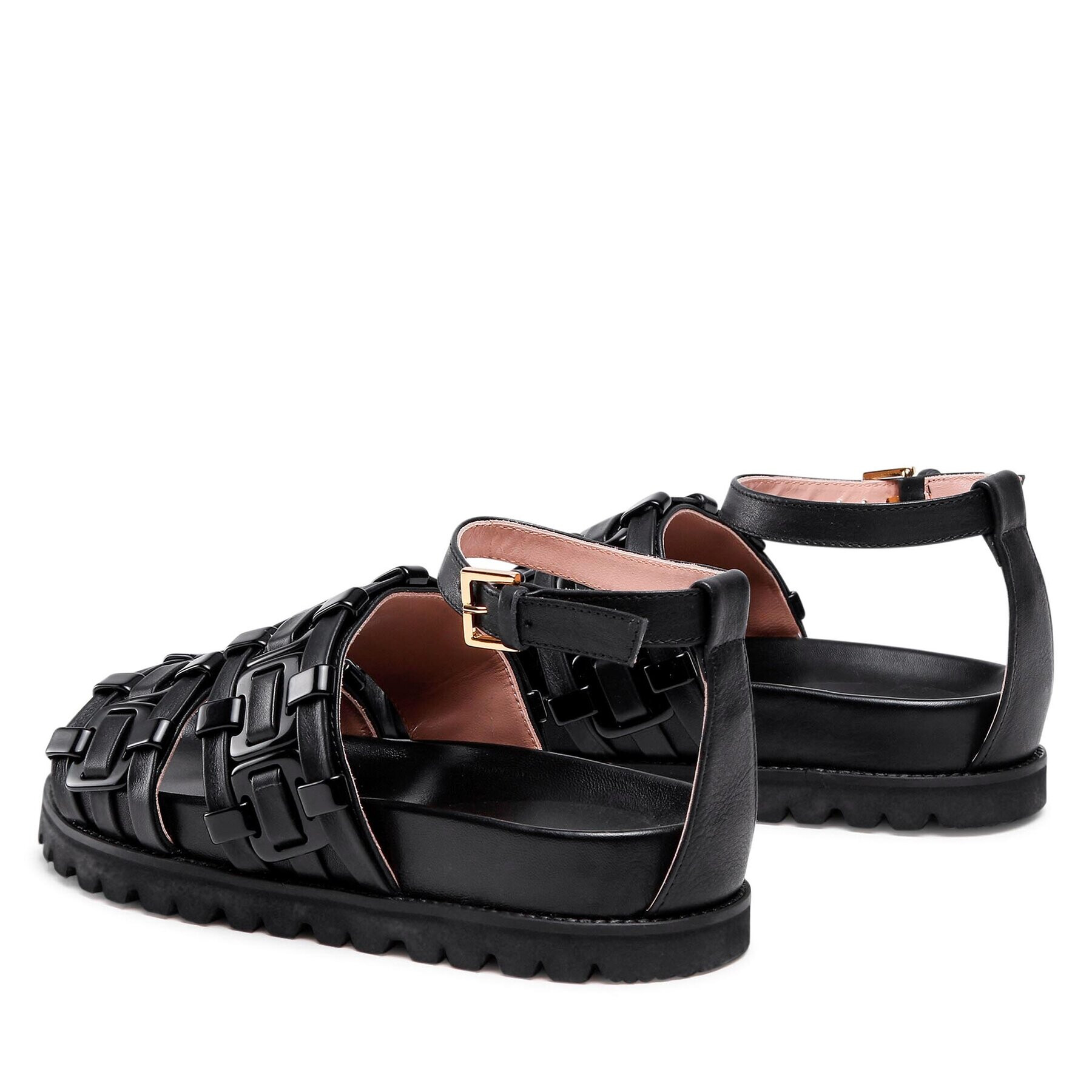 Alberta Ferretti Сандали 22152A6344 8302 Черен - Pepit.bg