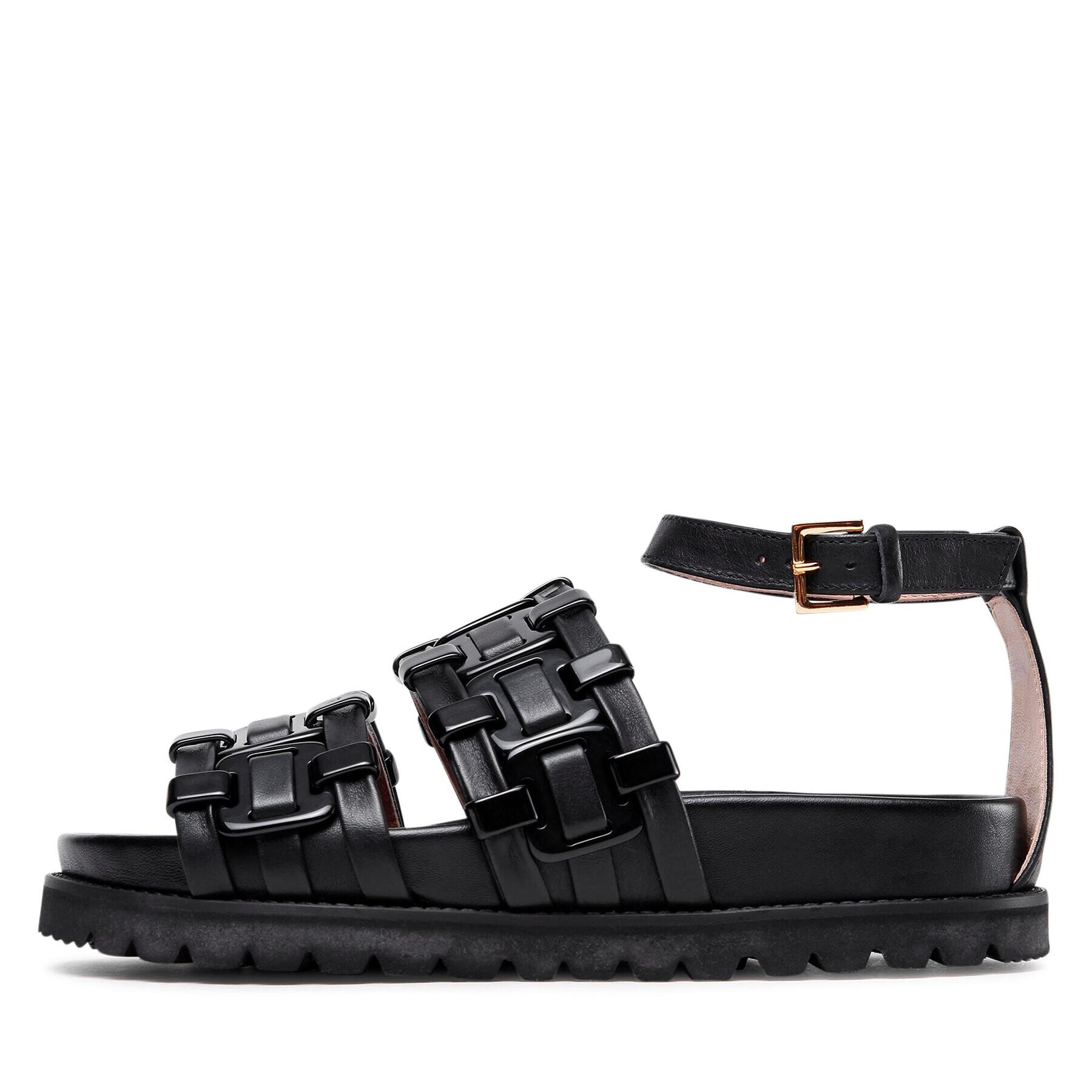 Alberta Ferretti Сандали 22152A6344 8302 Черен - Pepit.bg