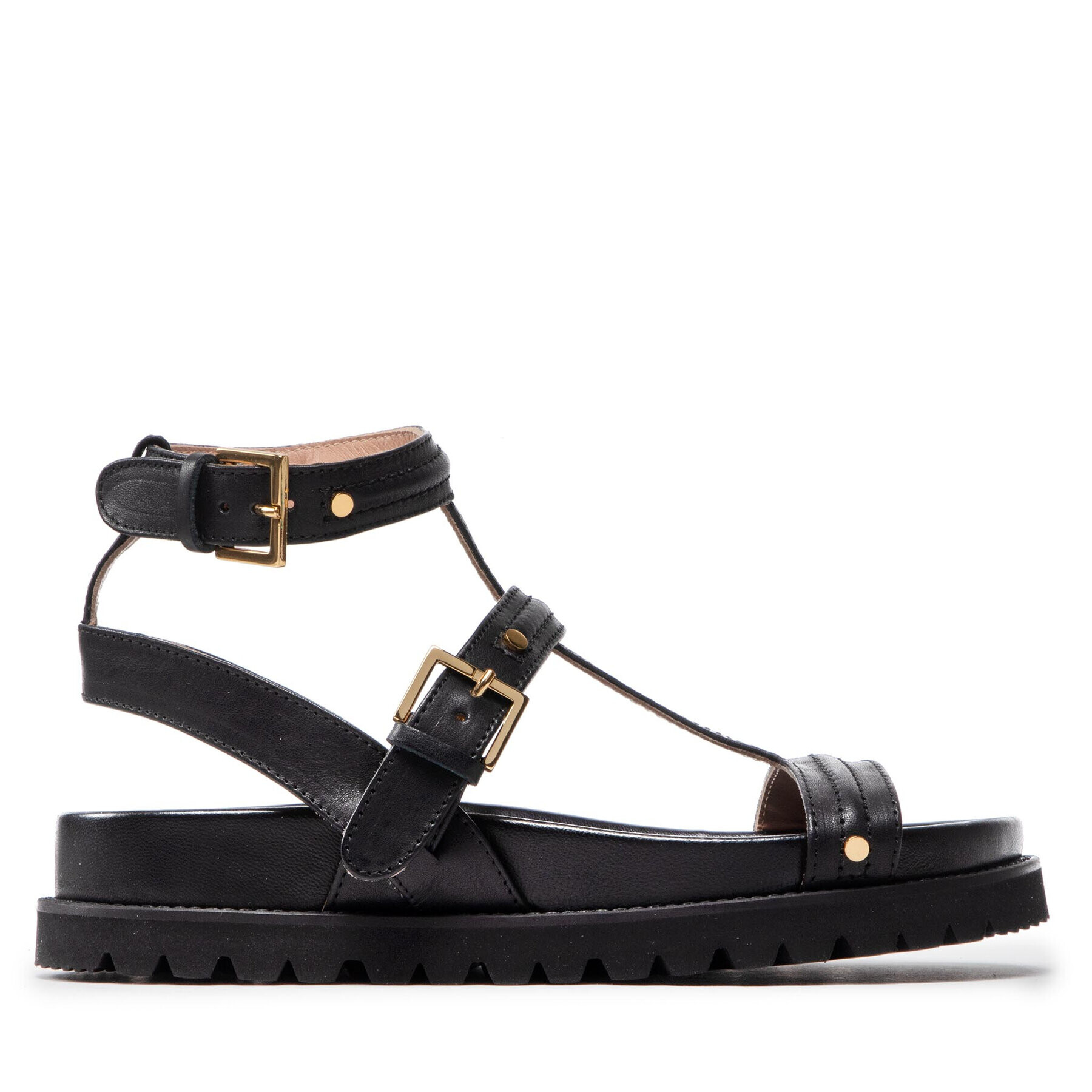 Alberta Ferretti Сандали 22152A6349 8002 Черен - Pepit.bg