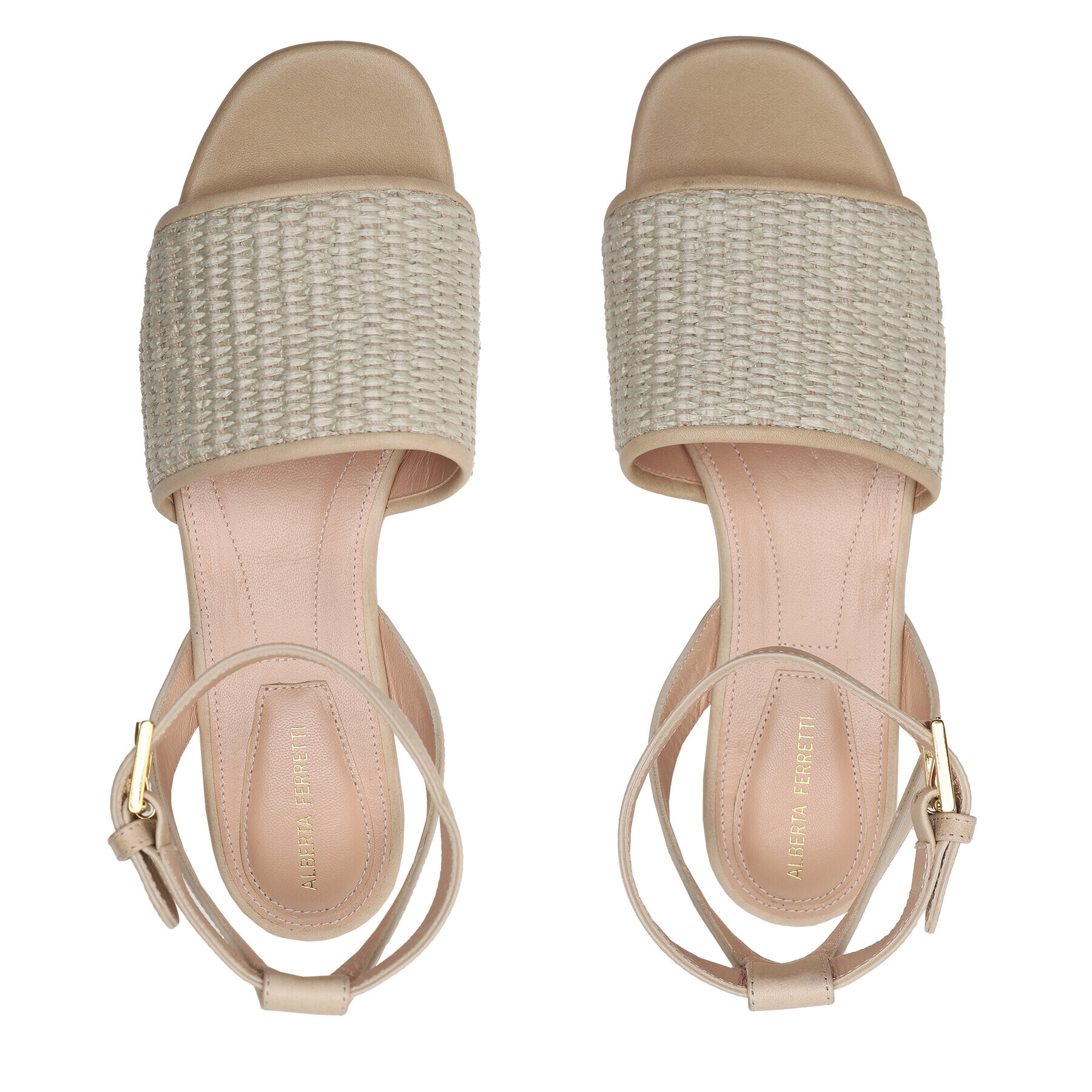 Alberta Ferretti Сандали 23151A6302 8203 Бежов - Pepit.bg
