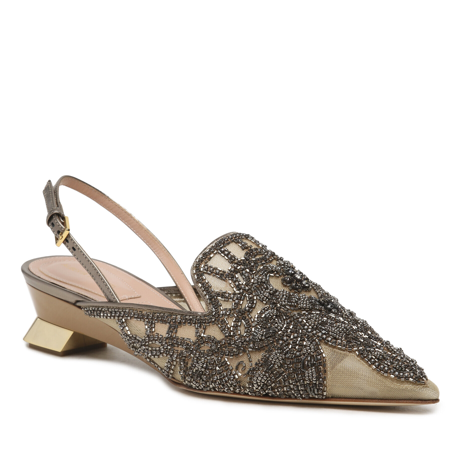 Alberta Ferretti Сандали 23151A6603 8224 Сив - Pepit.bg